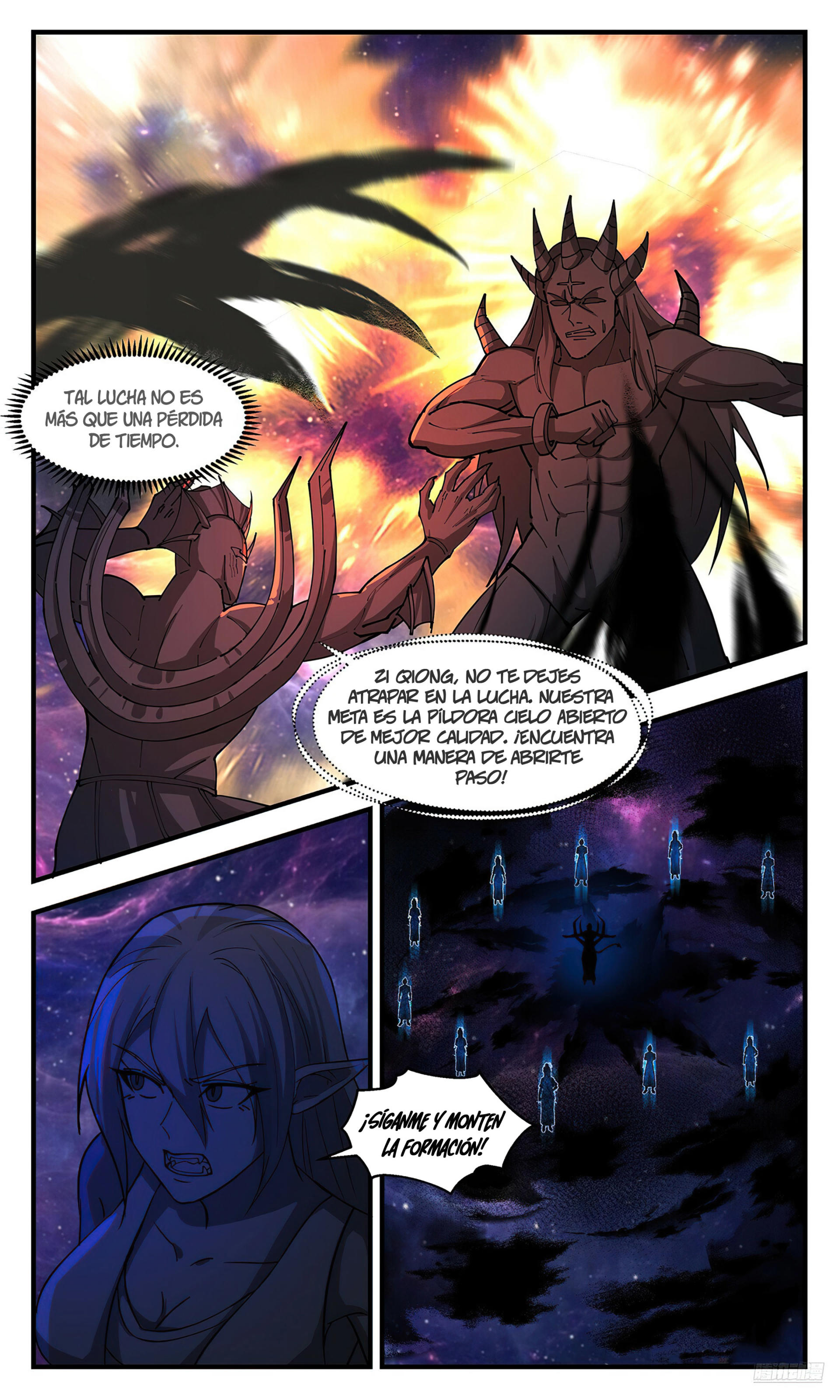 Martial Peak Capítulo 3538 - Página 12 en español