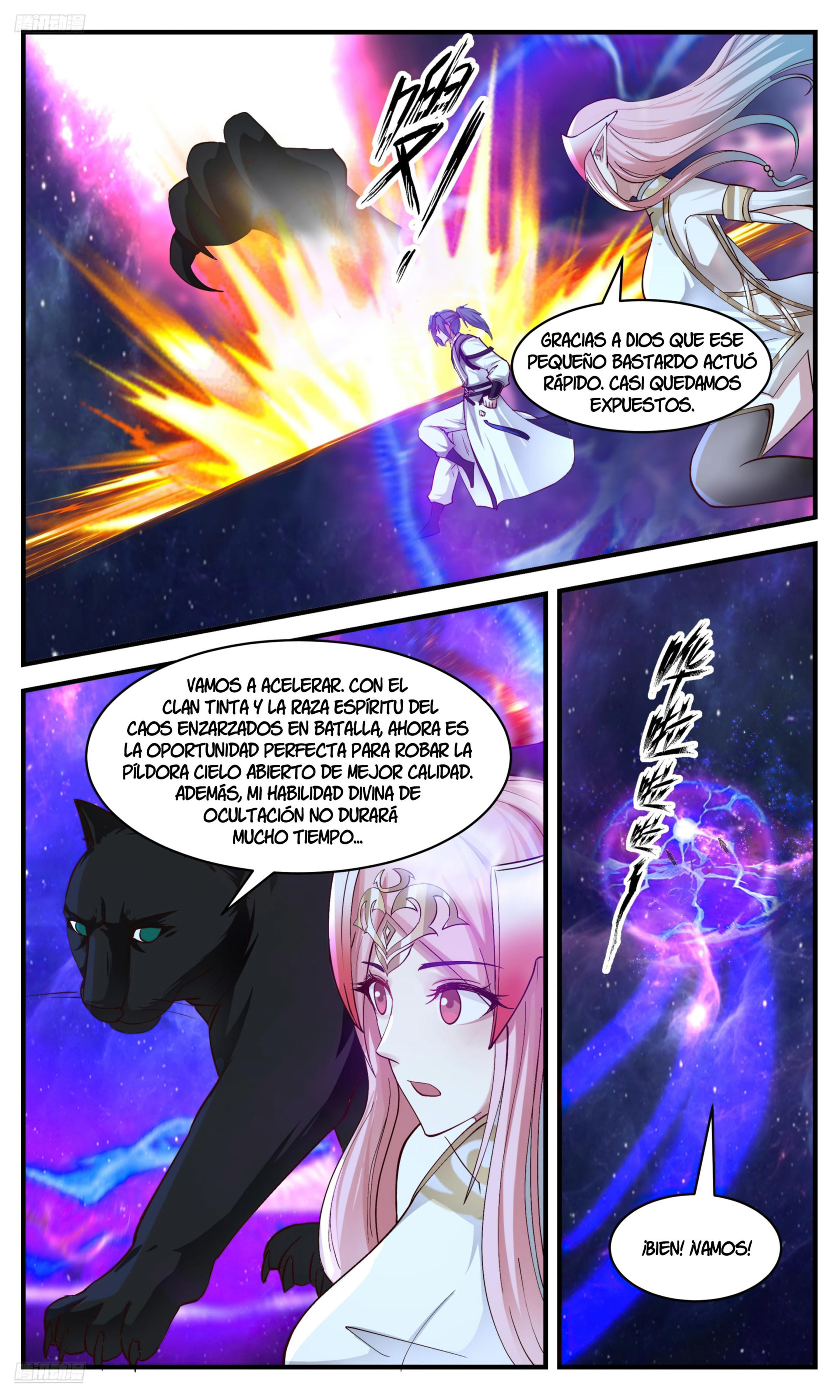 Martial Peak Capítulo 3539 - Página 3 en español
