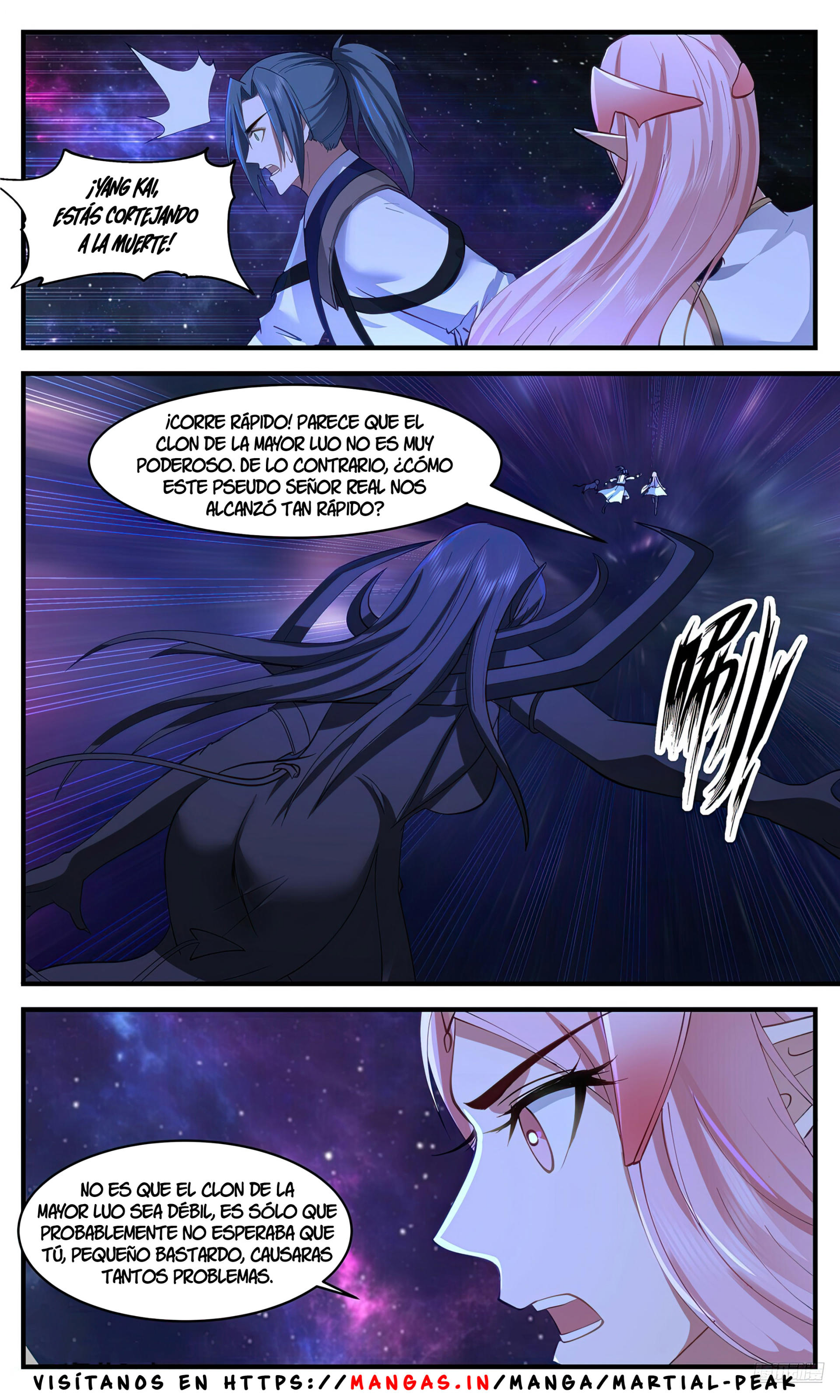 Martial Peak Capítulo 3540 - Página 12 en español