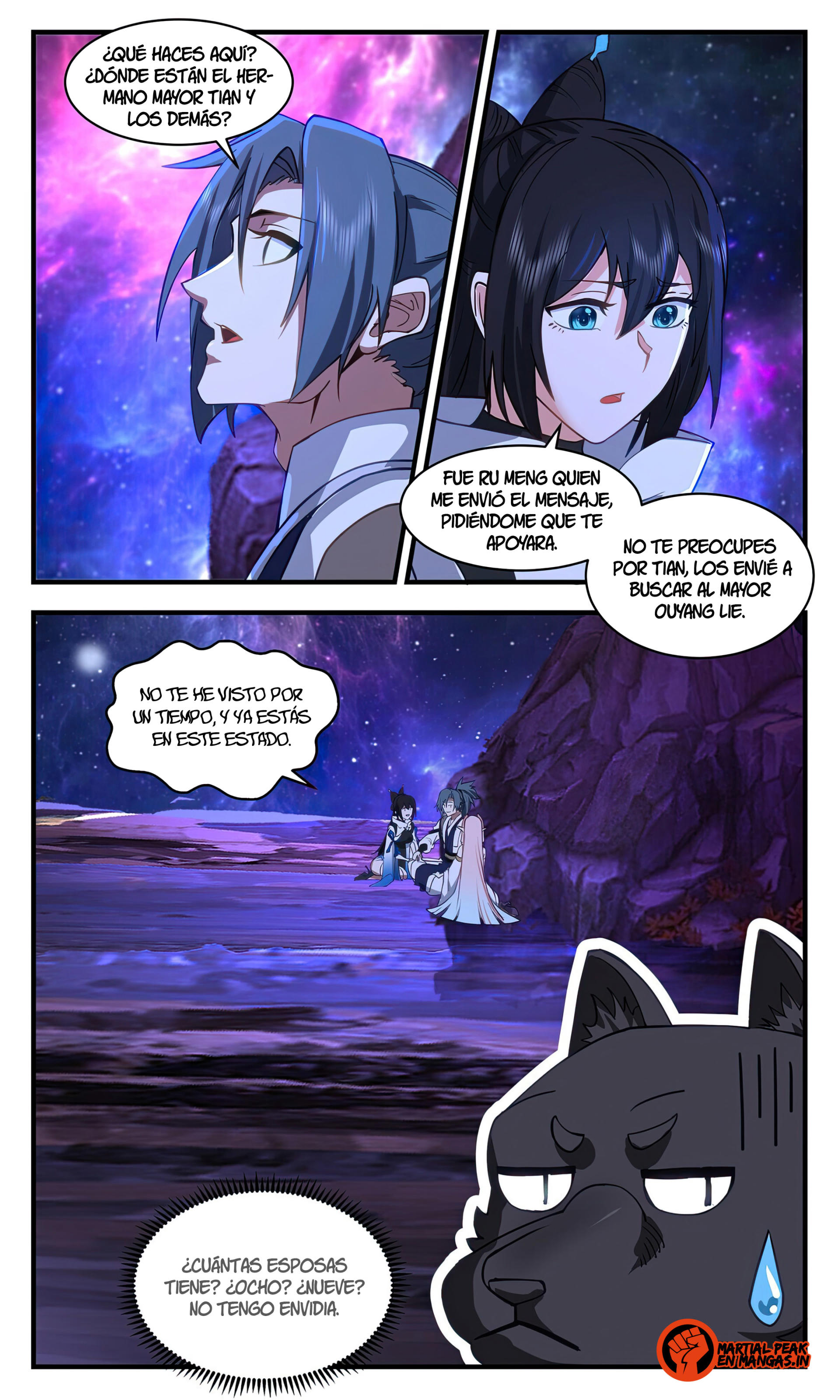Martial Peak Capítulo 3542 - Página 12 en español