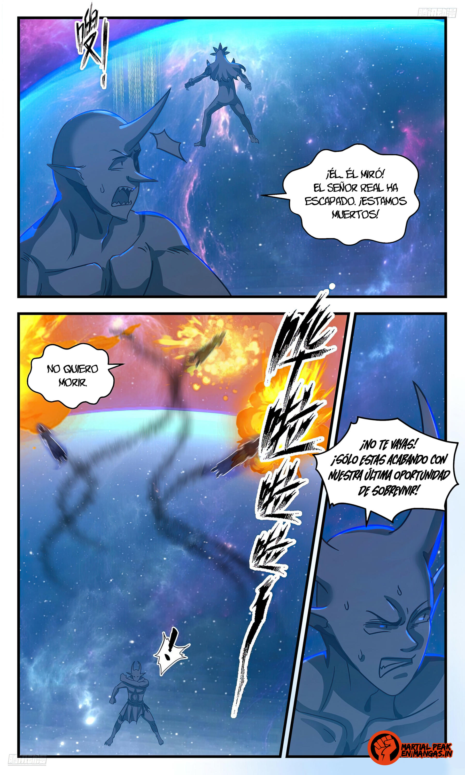 Martial Peak Capítulo 3542 - Página 8 en español