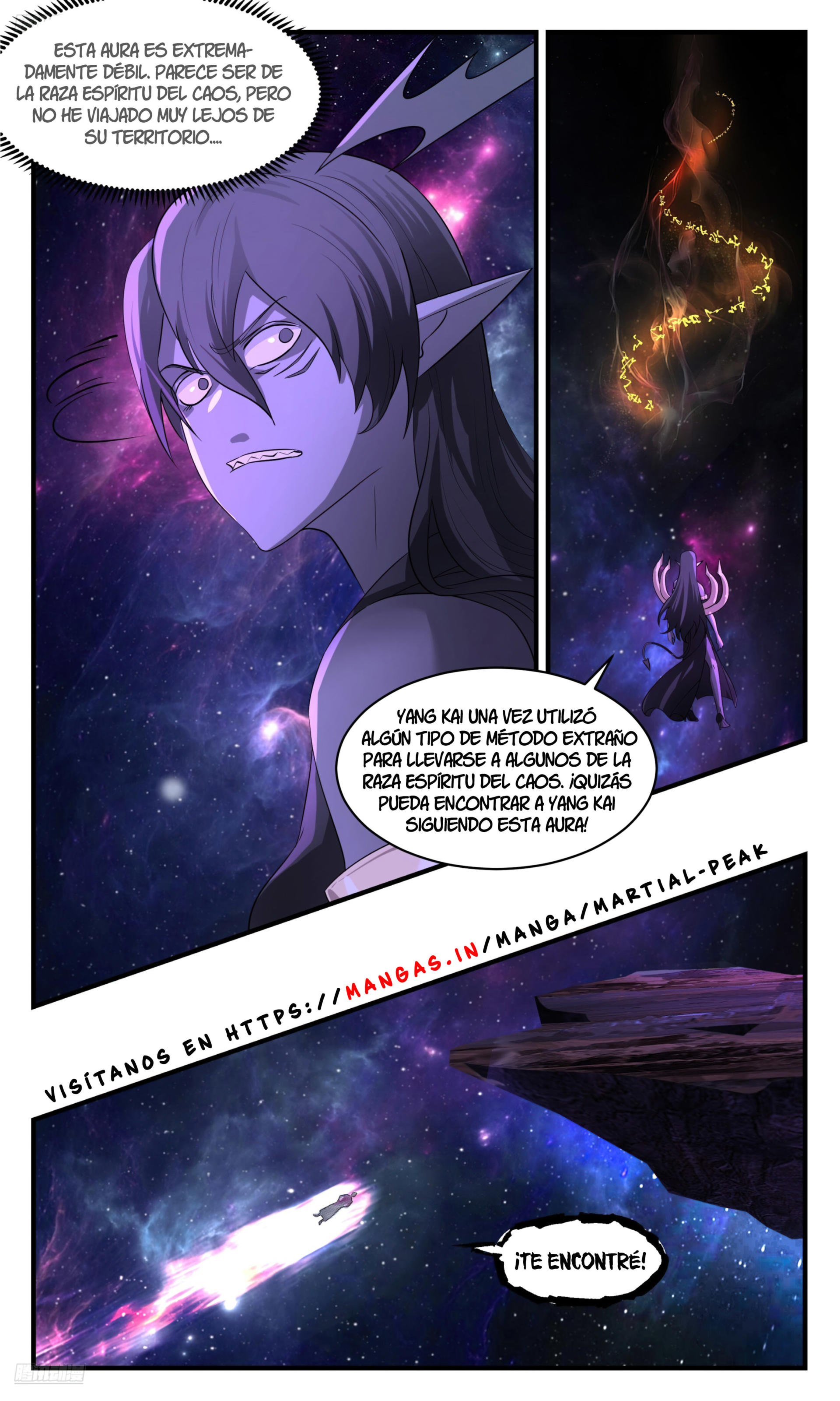Martial Peak Capítulo 3543 - Página 3 en español
