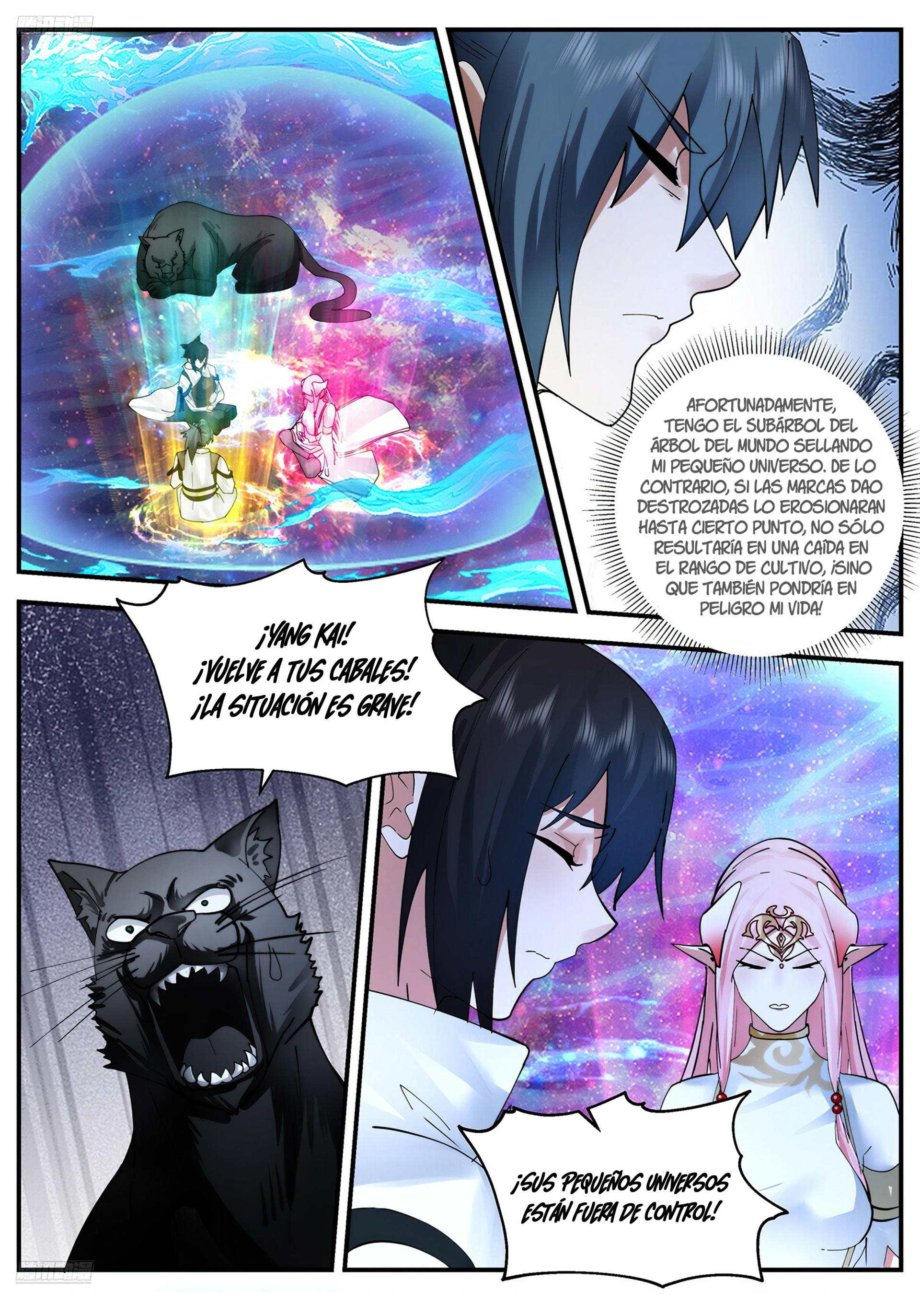Martial Peak Capítulo 3548 - Página 5 en español