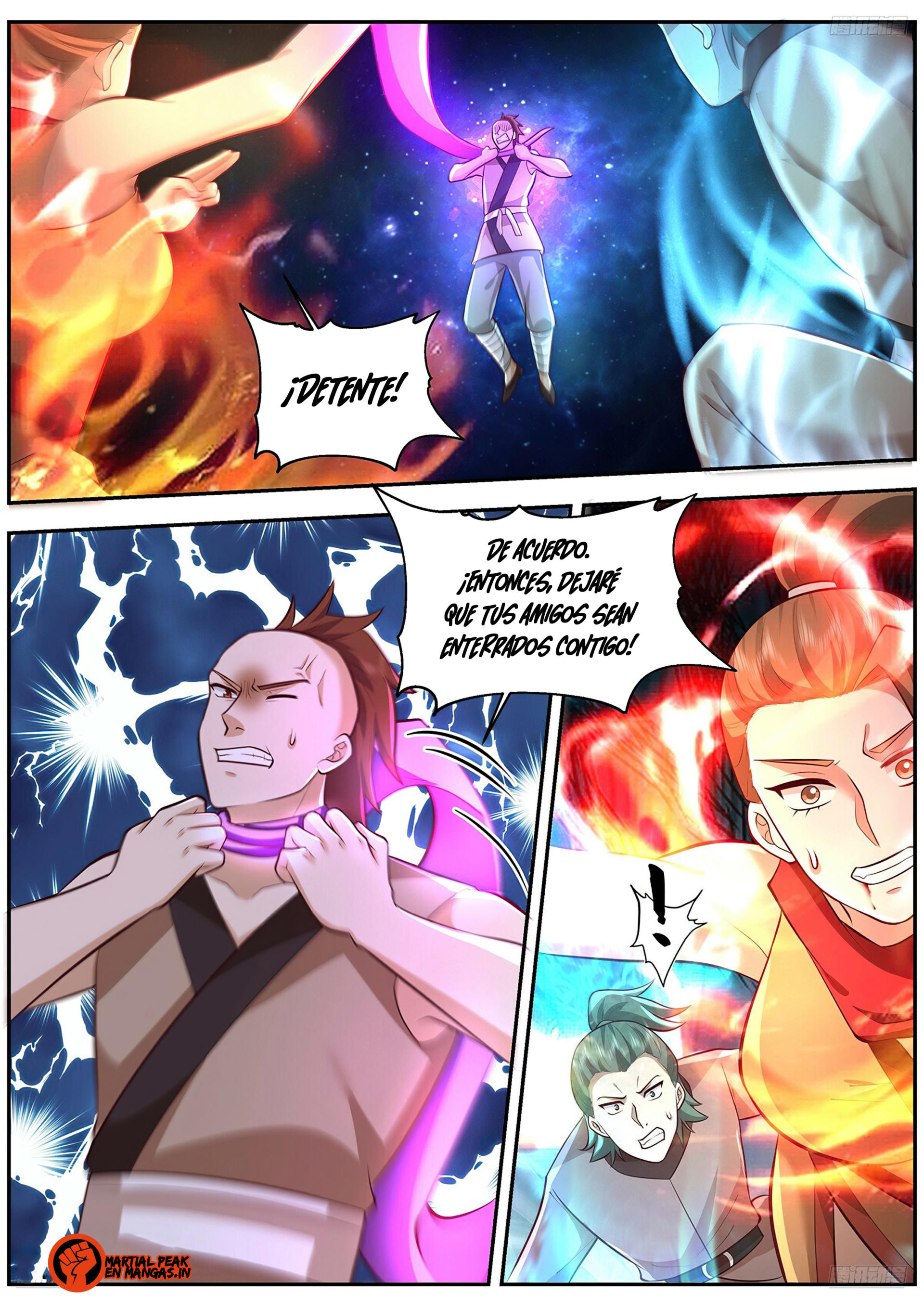 Martial Peak Capítulo 3549 - Página 8 en español