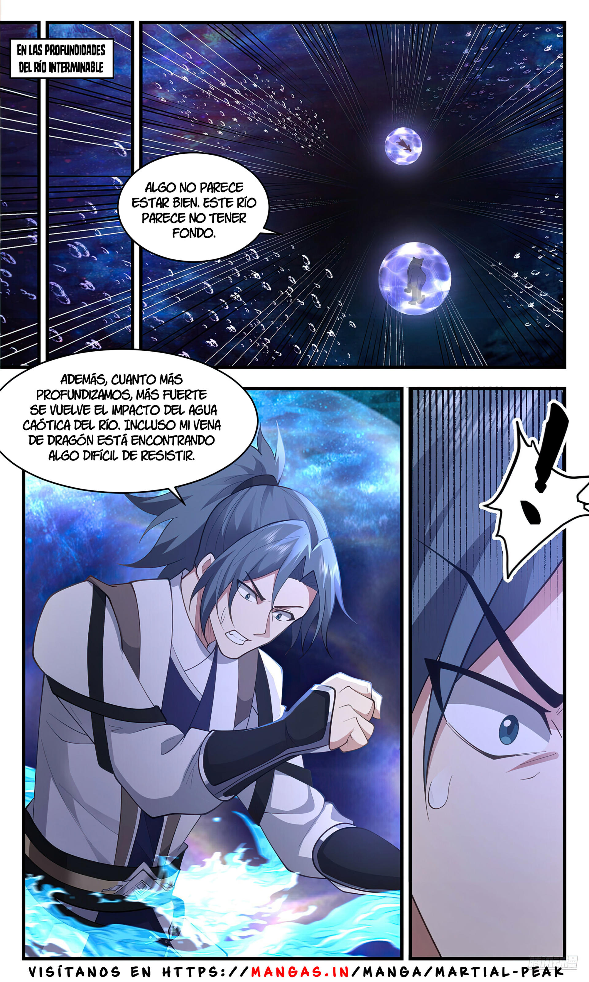 Martial Peak Capítulo 3550 - Página 12 en español