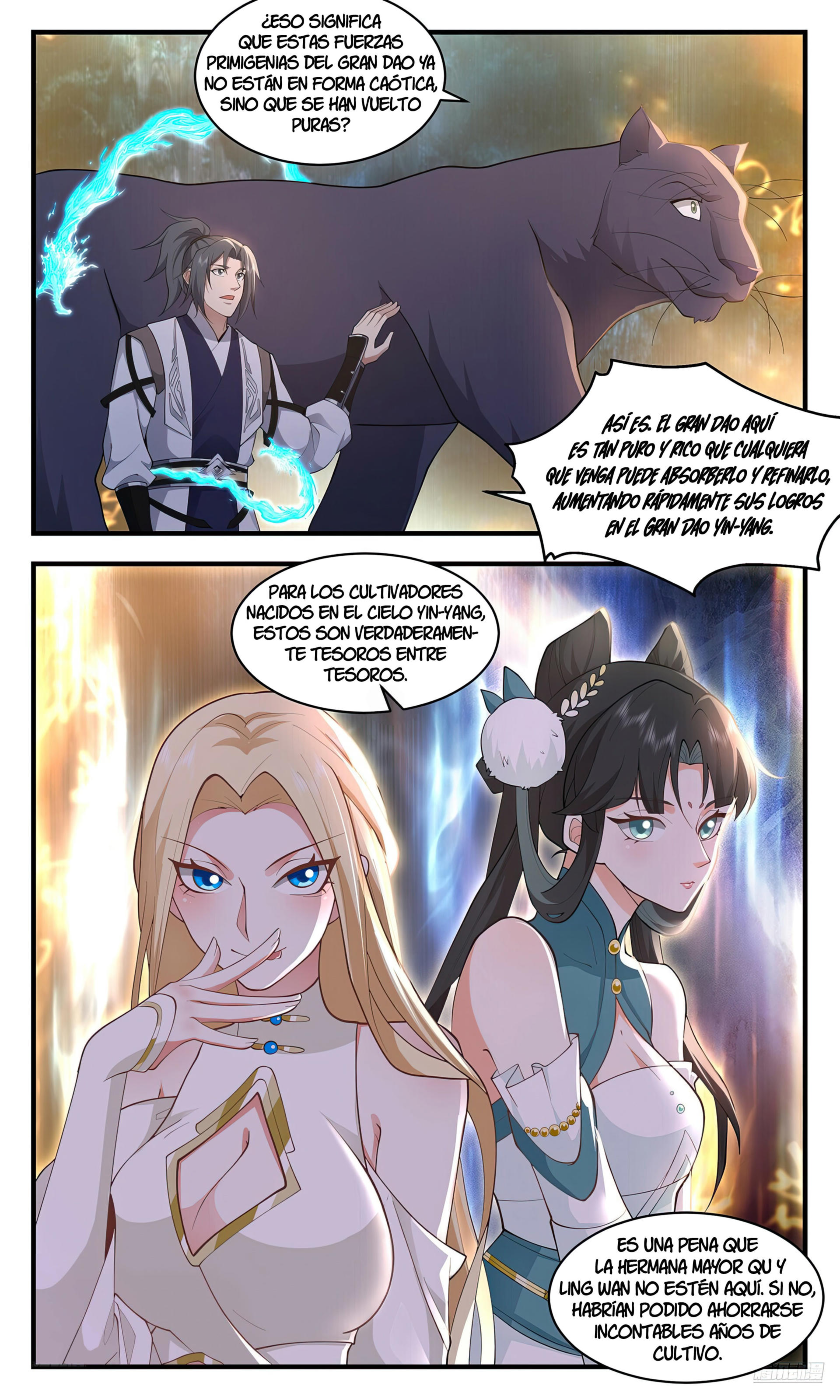 Martial Peak Capítulo 3551 - Página 12 en español