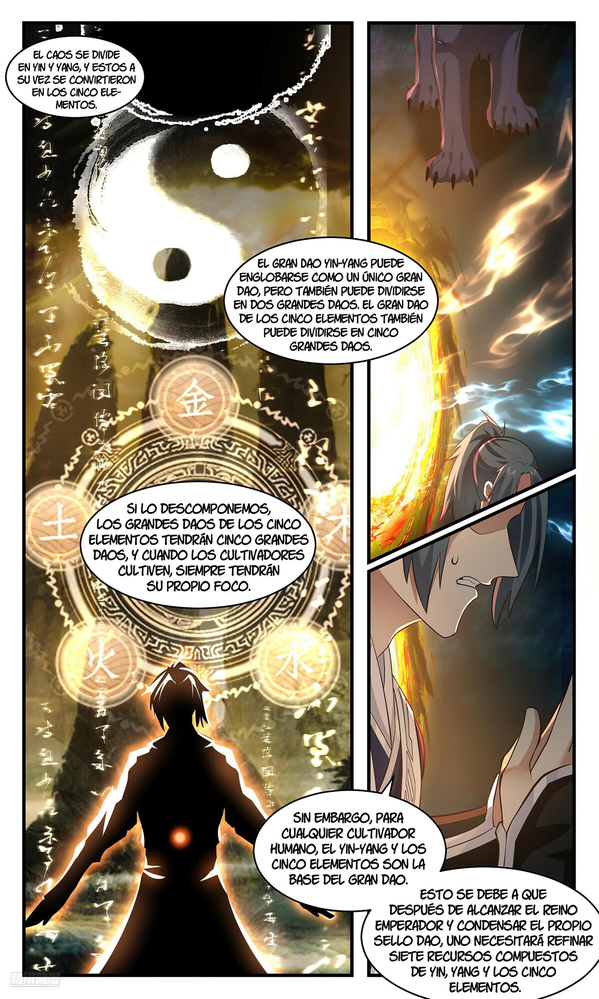 Martial Peak Capítulo 3552 - Página 11 en español