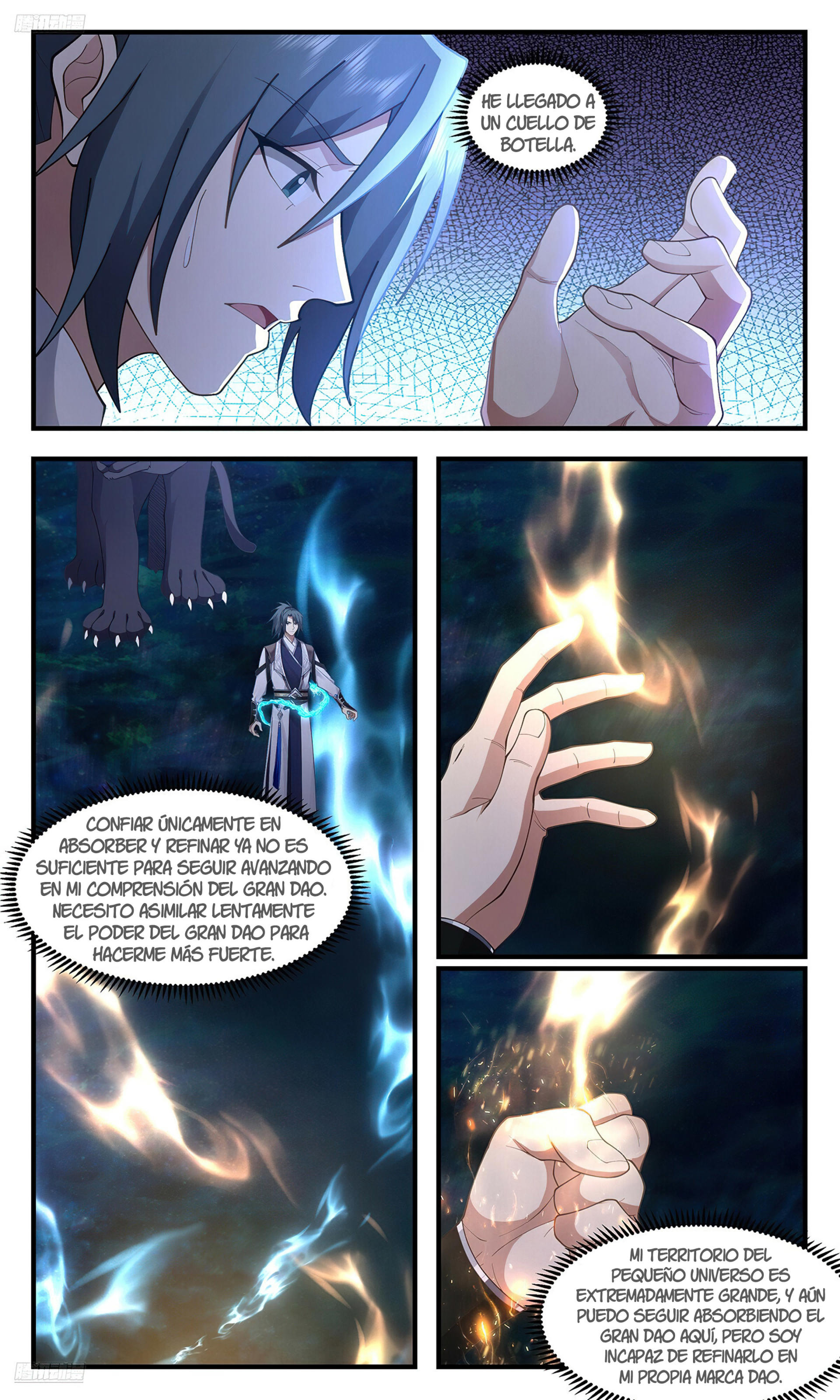 Martial Peak Capítulo 3552 - Página 5 en español