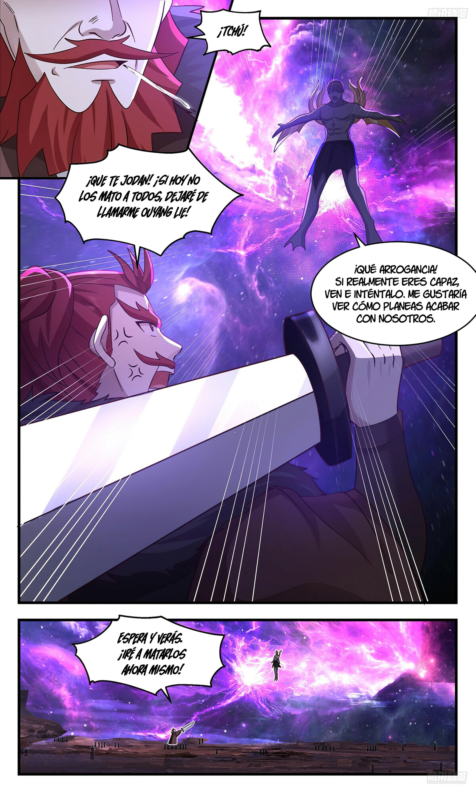 Martial Peak Capítulo 3554 - Página 10 en español