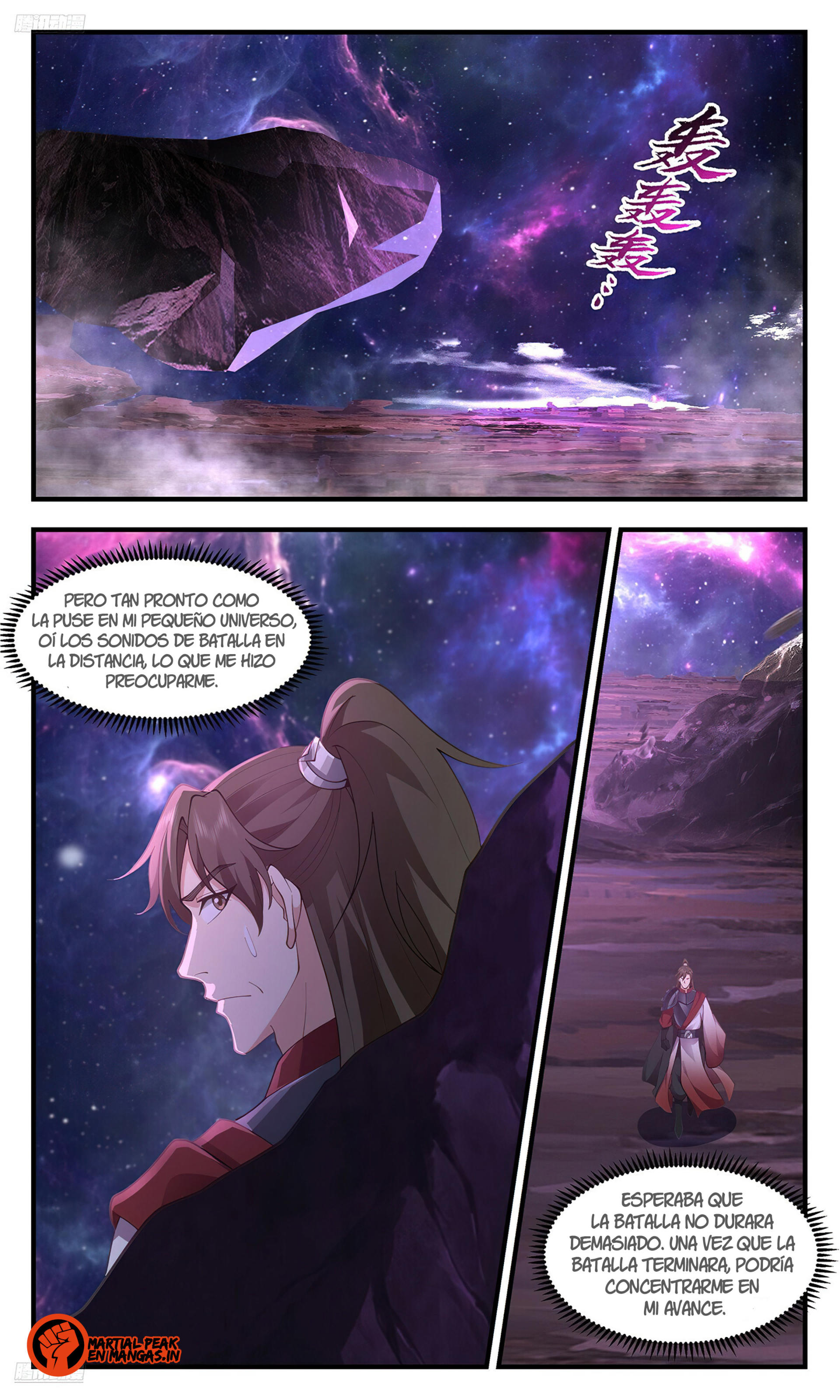 Martial Peak Capítulo 3555 - Página 4 en español