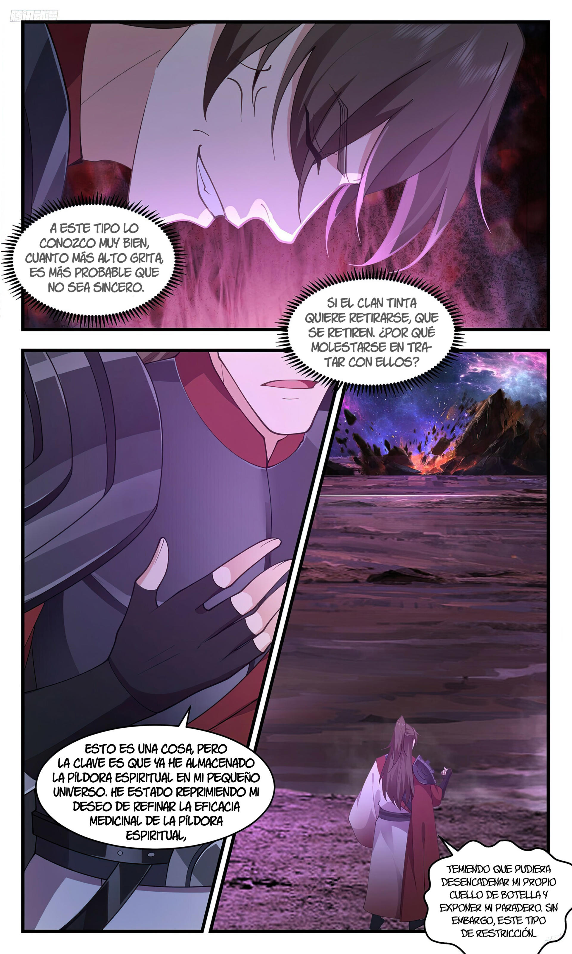 Martial Peak Capítulo 3555 - Página 7 en español