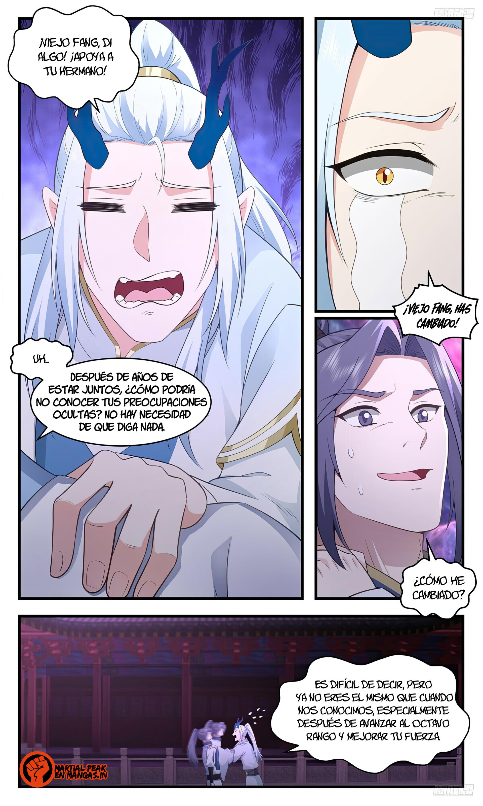 Martial Peak Capítulo 3558 - Página 10 en español