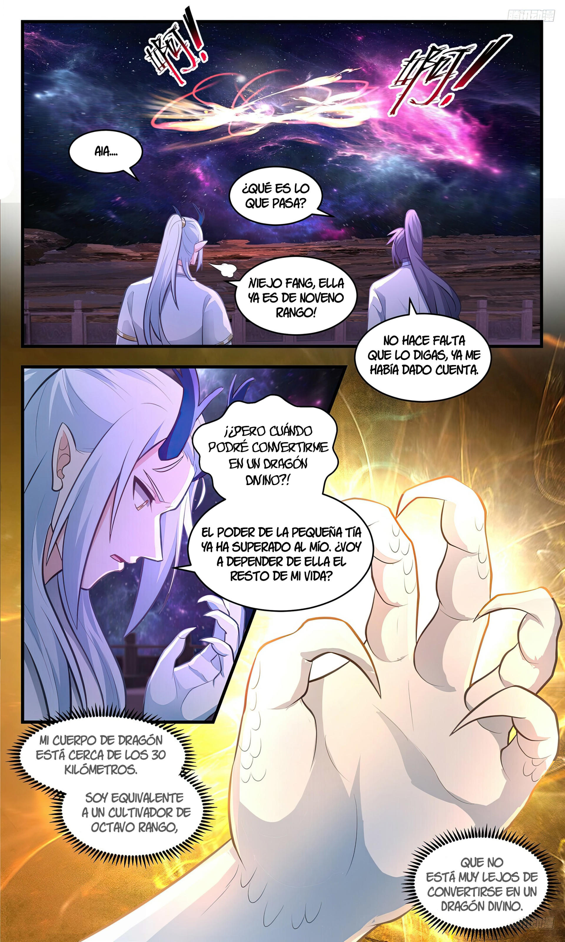 Martial Peak Capítulo 3558 - Página 8 en español