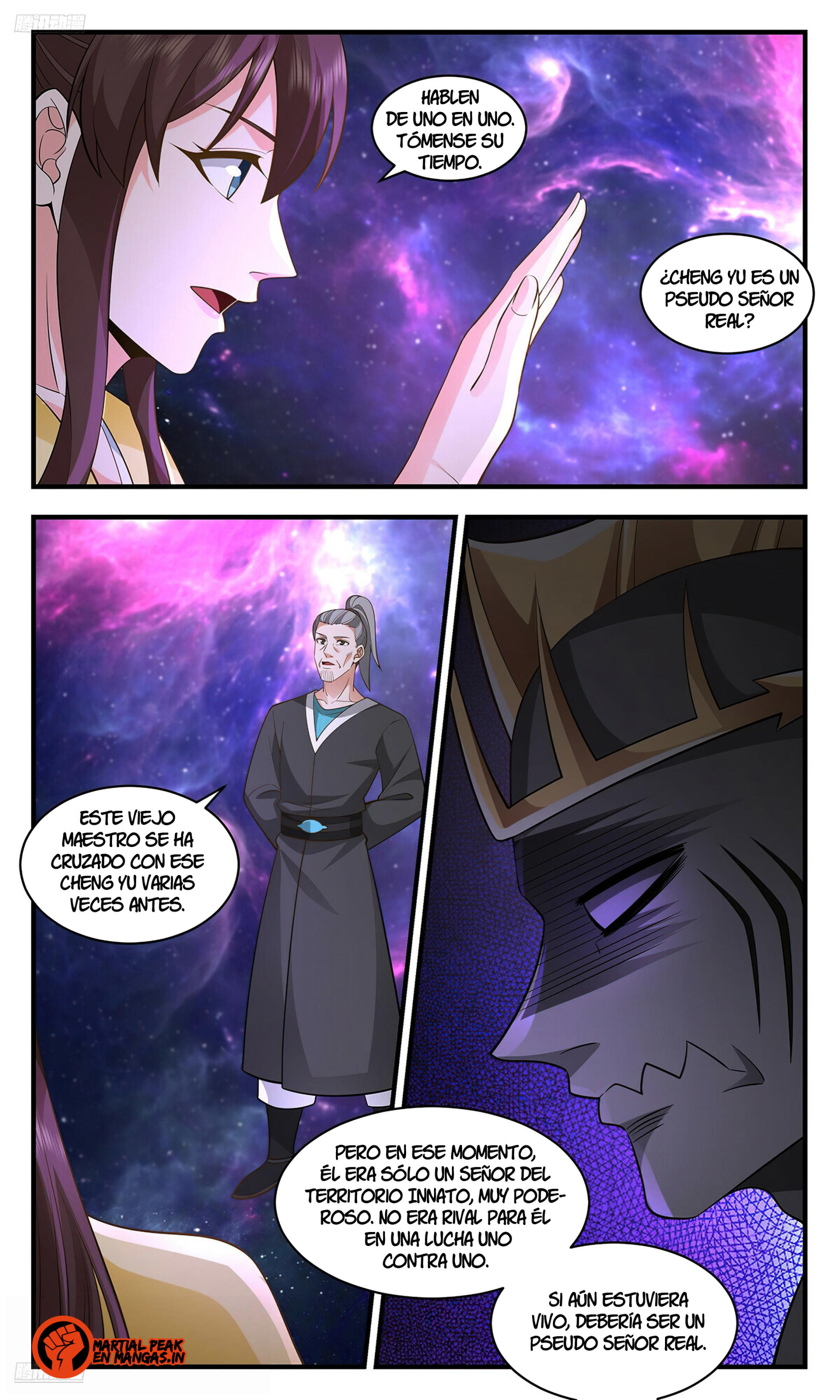 Martial Peak Capítulo 3560 - Página 4 en español