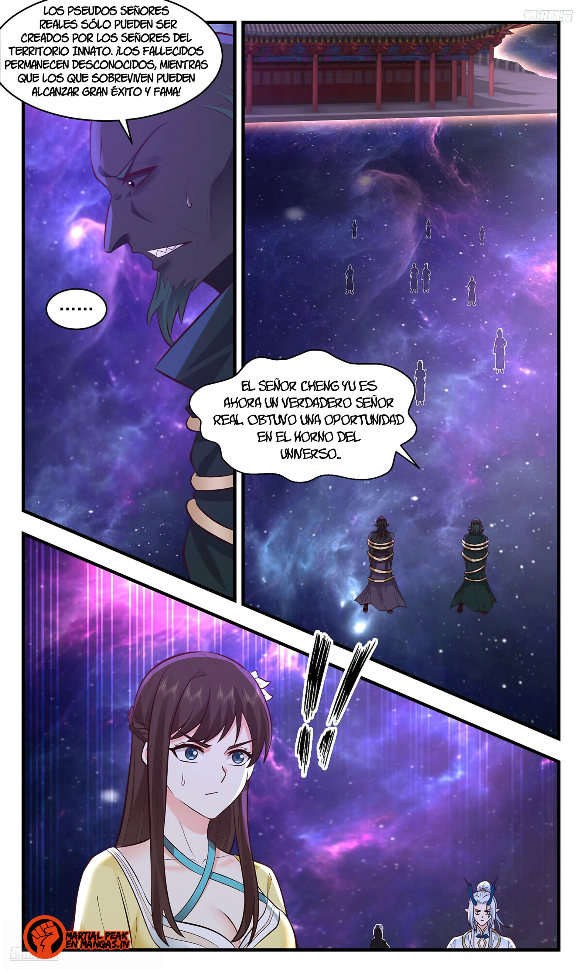 Martial Peak Capítulo 3560 - Página 6 en español