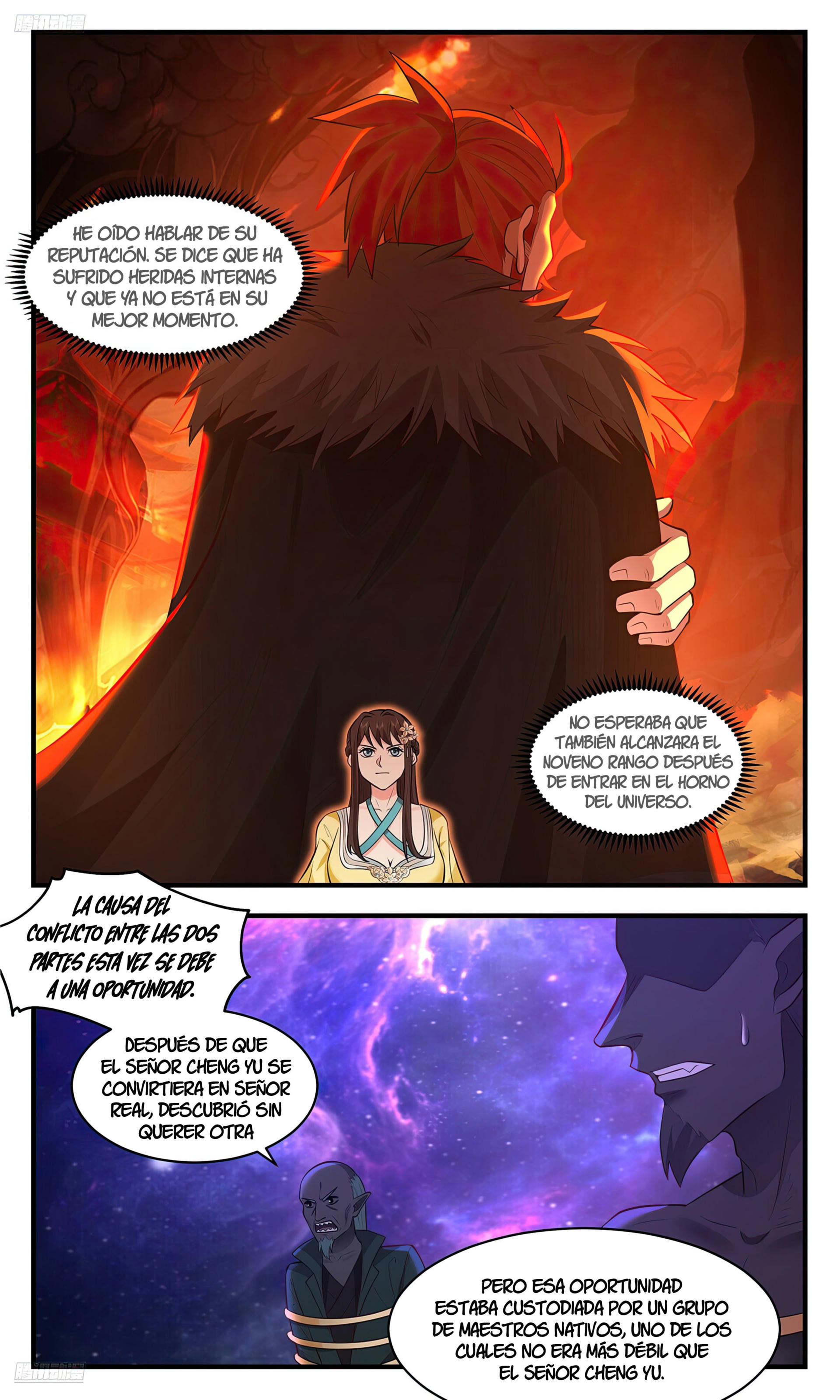 Martial Peak Capítulo 3560 - Página 9 en español