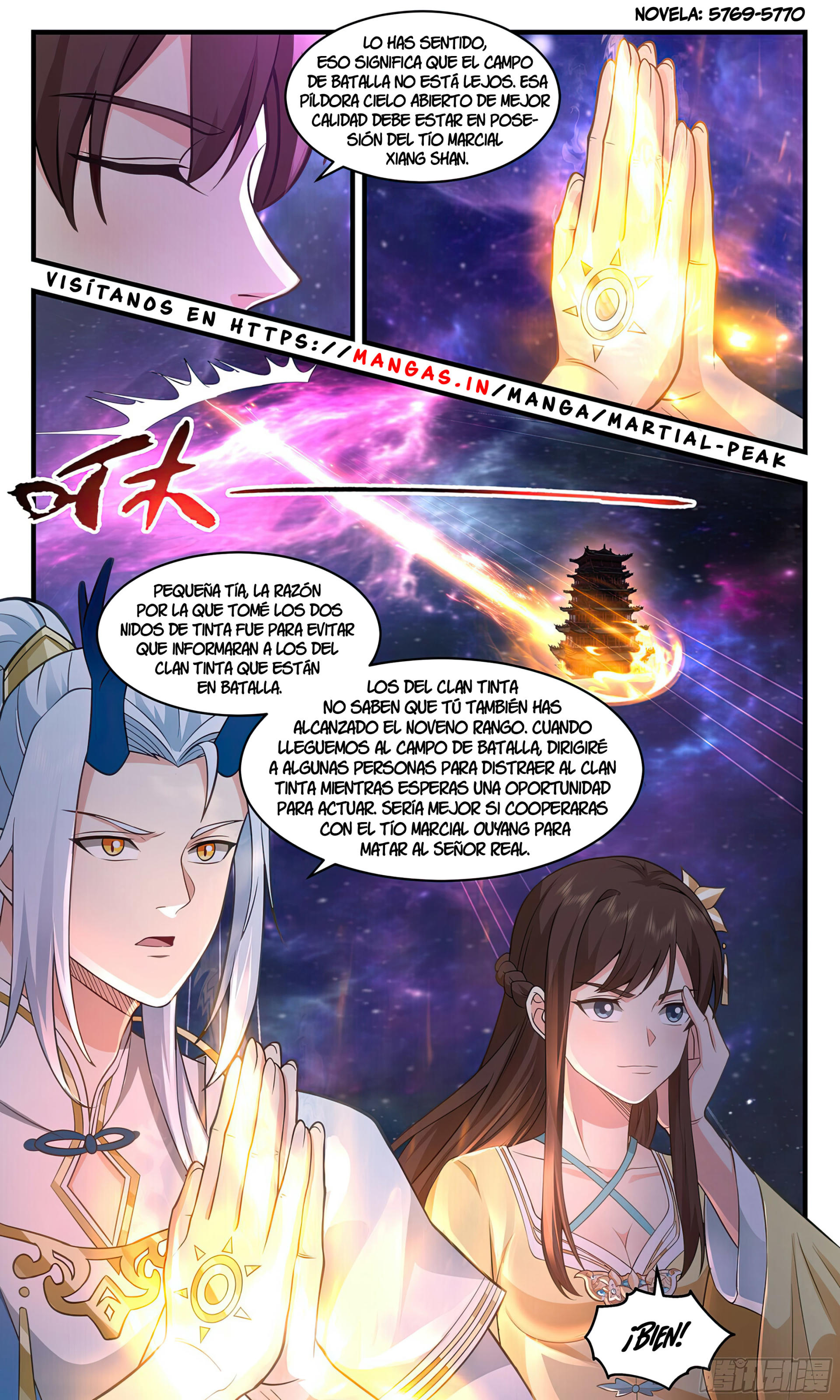 Martial Peak Capítulo 3561 - Página 13 en español