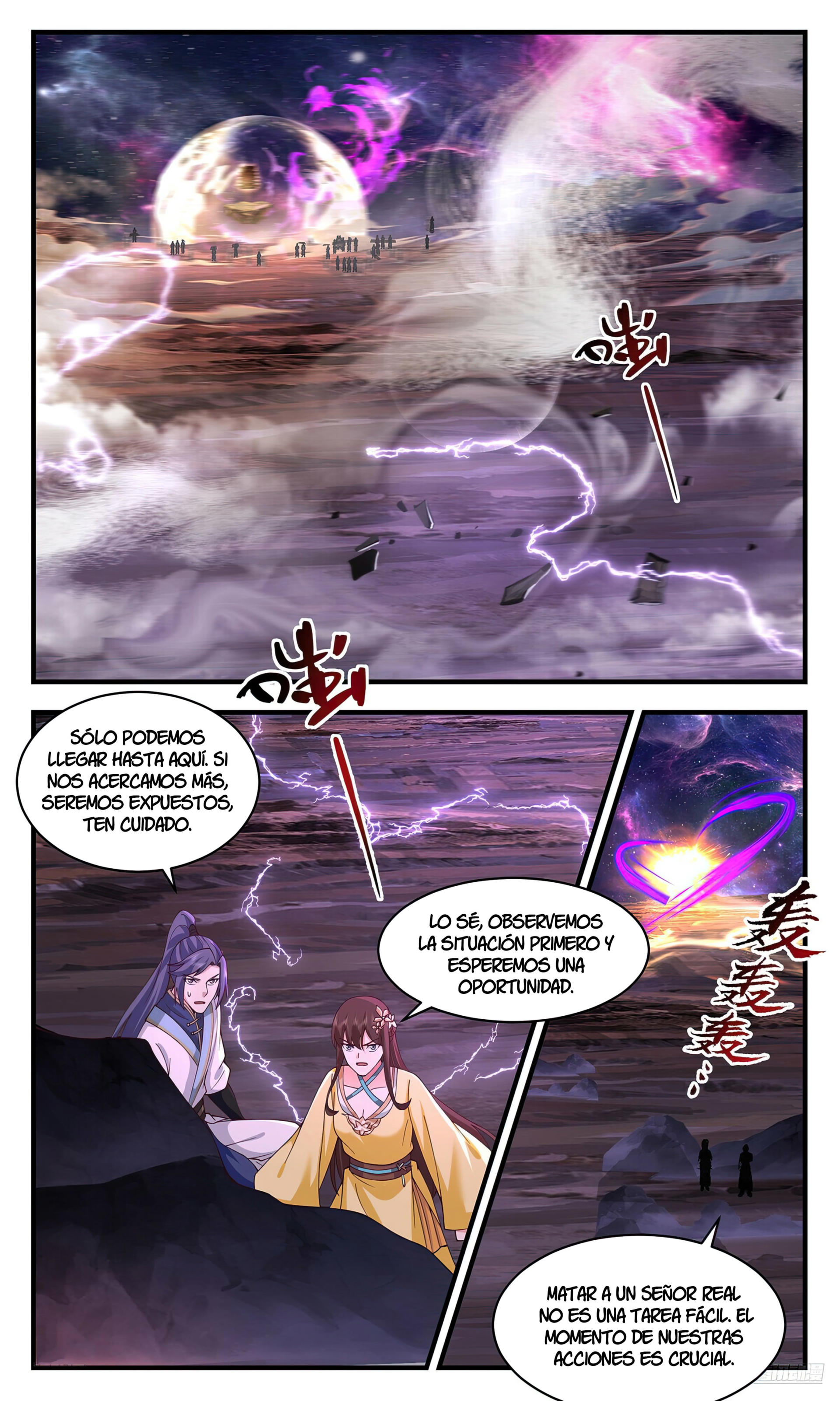 Martial Peak Capítulo 3562 - Página 12 en español