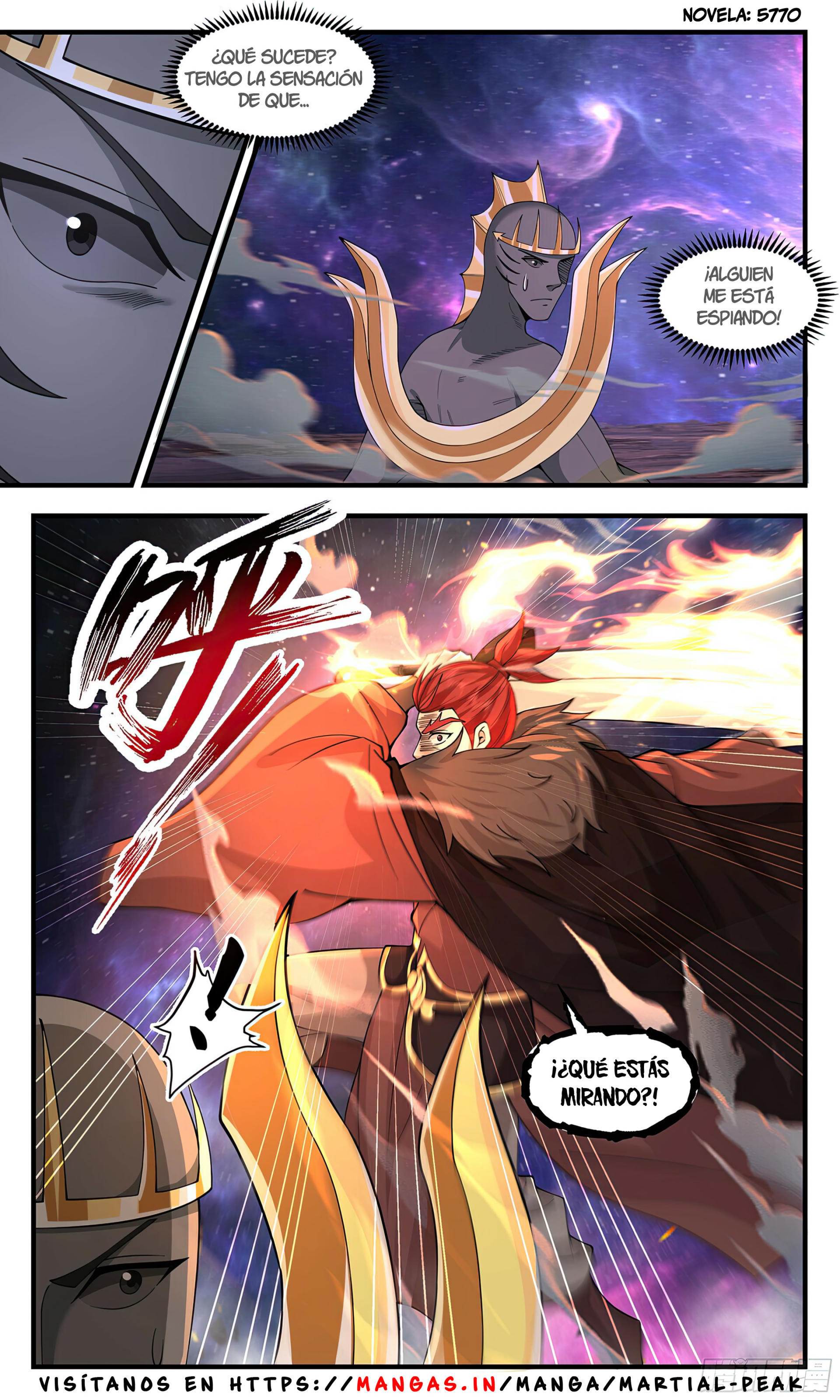 Martial Peak Capítulo 3562 - Página 13 en español