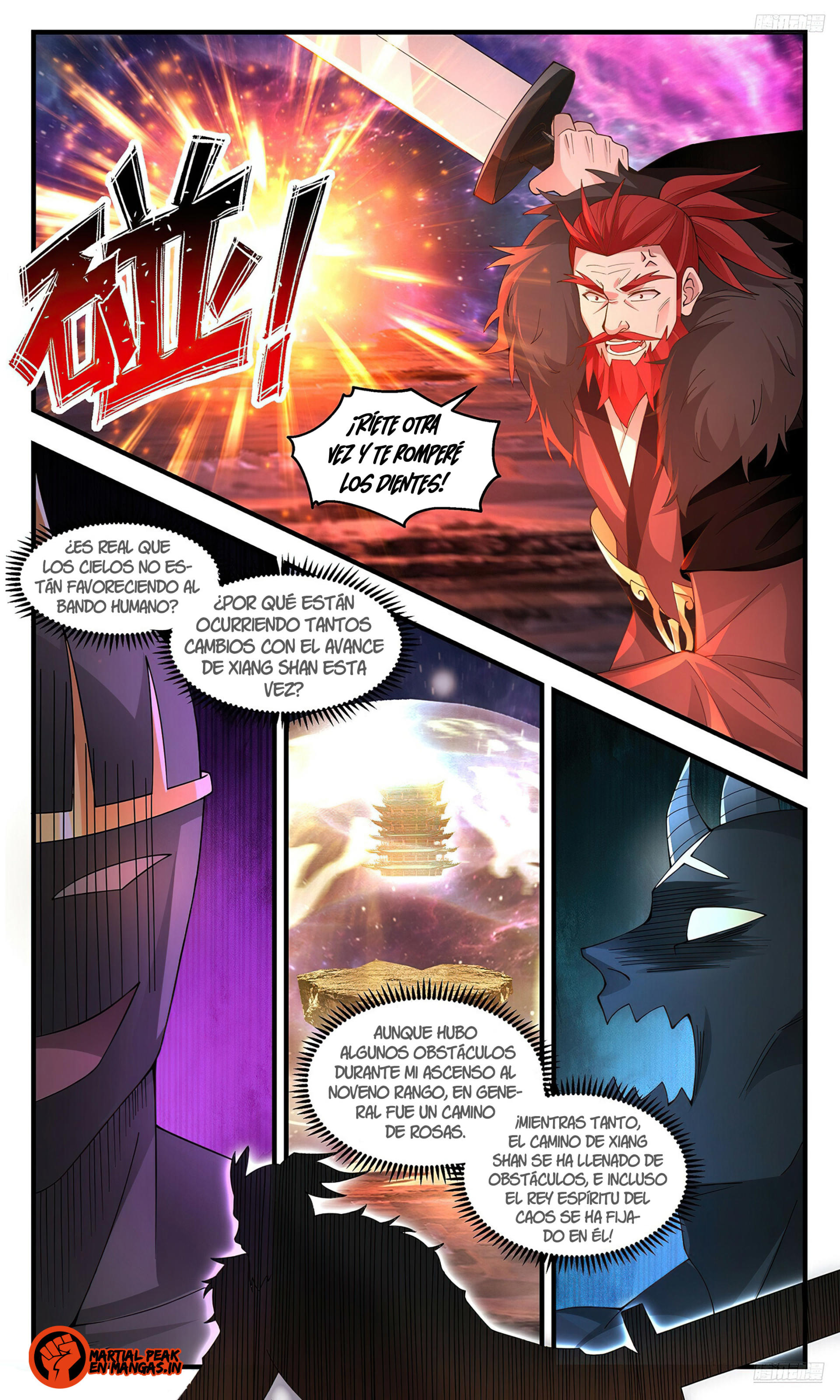 Martial Peak Capítulo 3563 - Página 10 en español