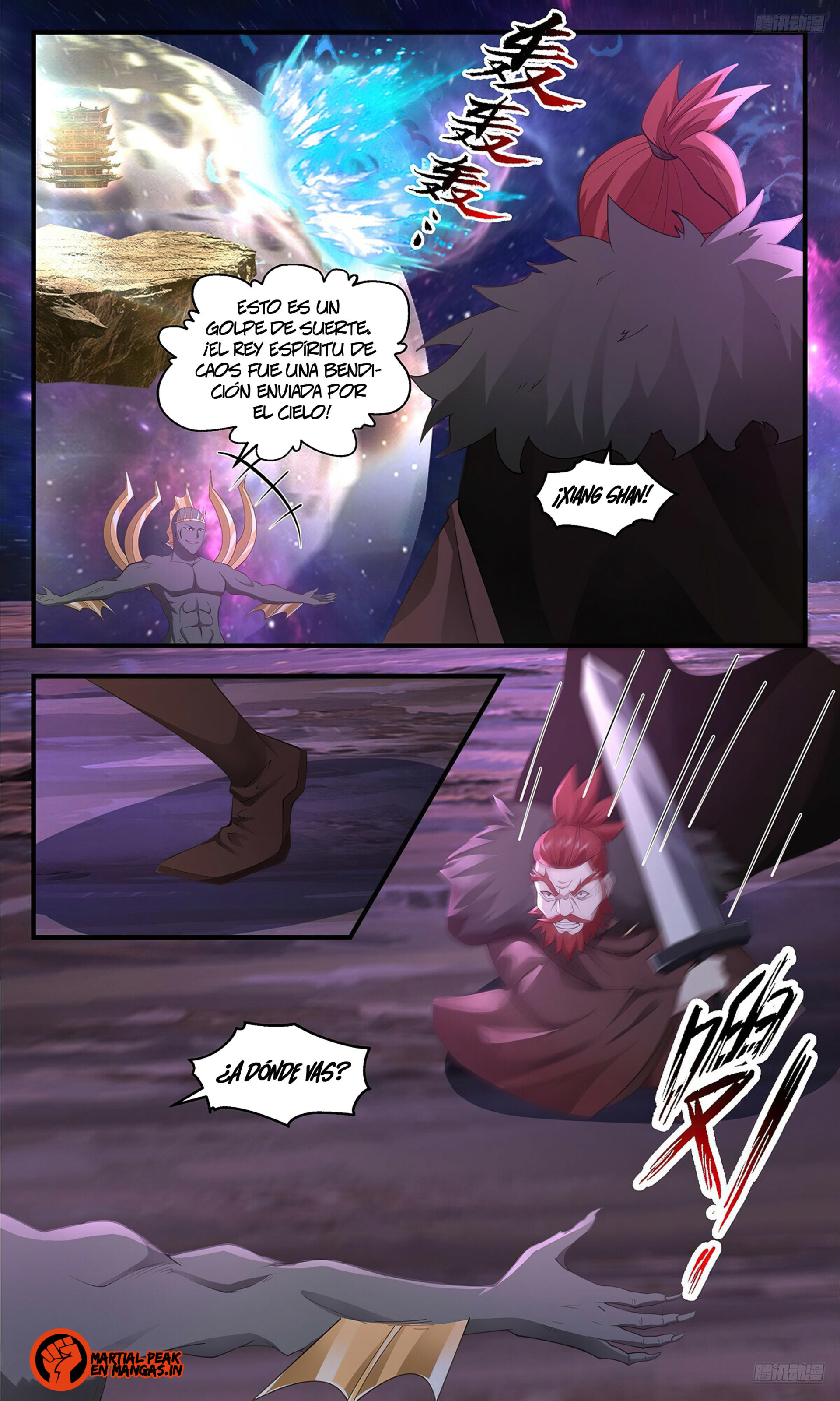 Martial Peak Capítulo 3563 - Página 8 en español