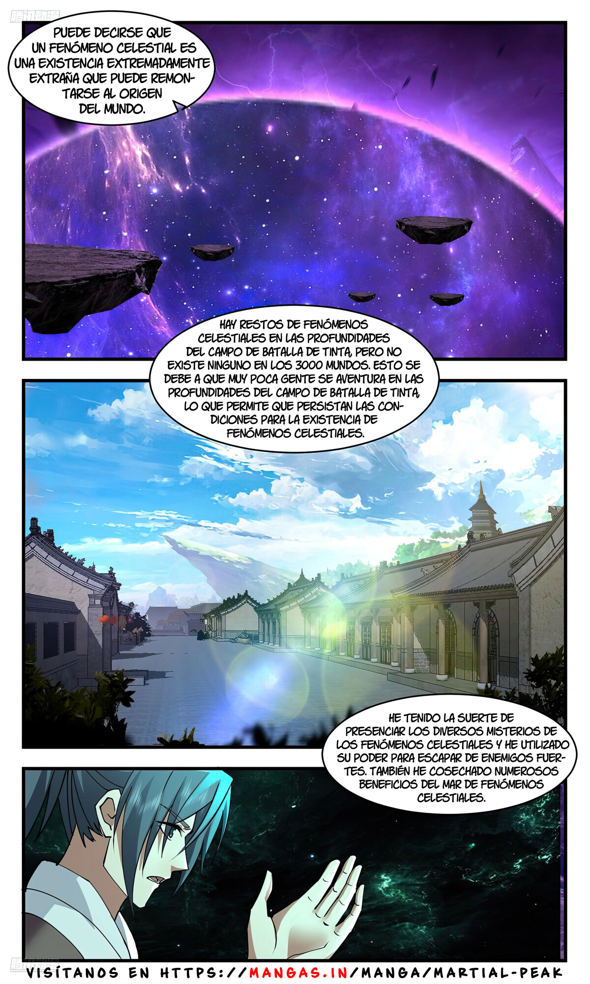 Martial Peak Capítulo 3566 - Página 3 en español