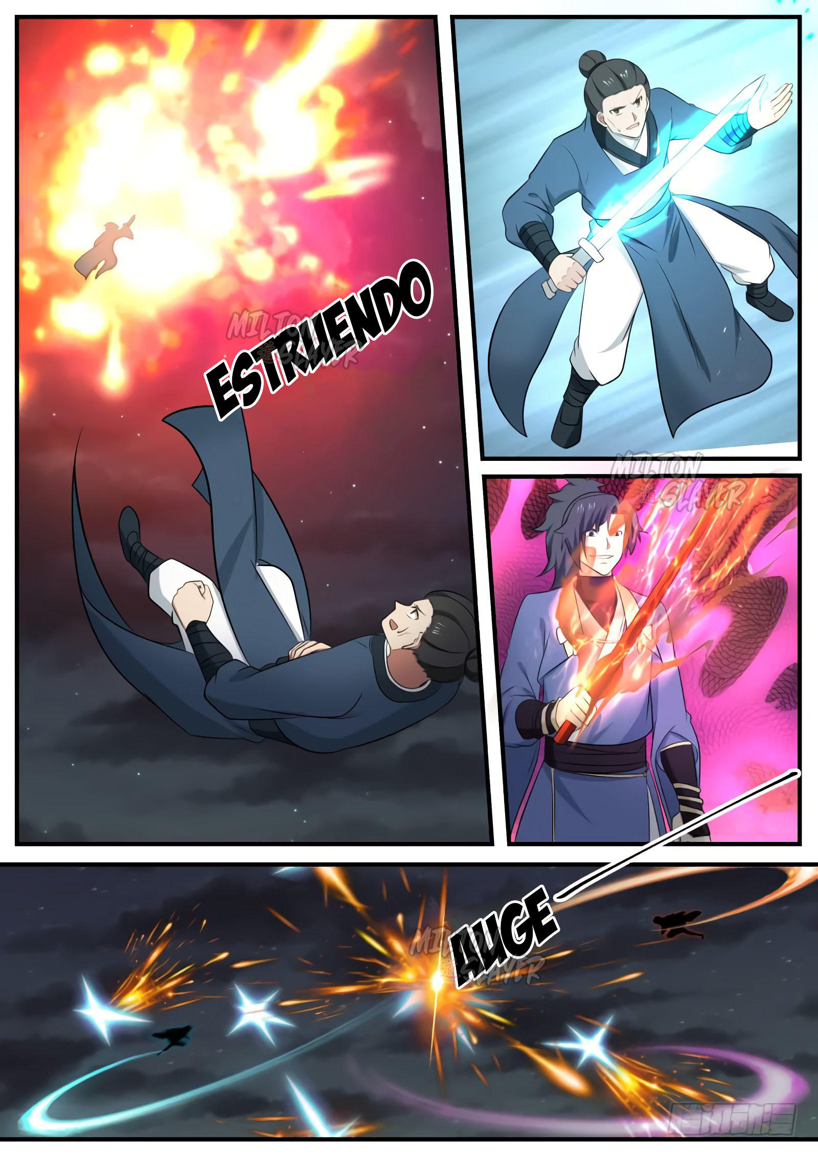 Martial Peak Capítulo 500 - Página 8 en español