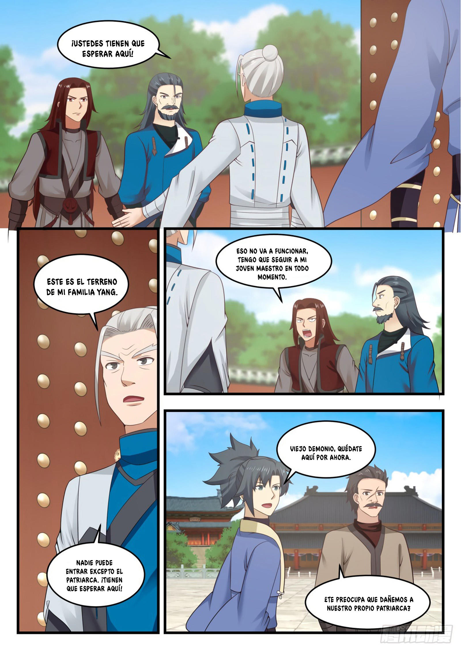 Martial Peak Capítulo 552 - Página 12 en español