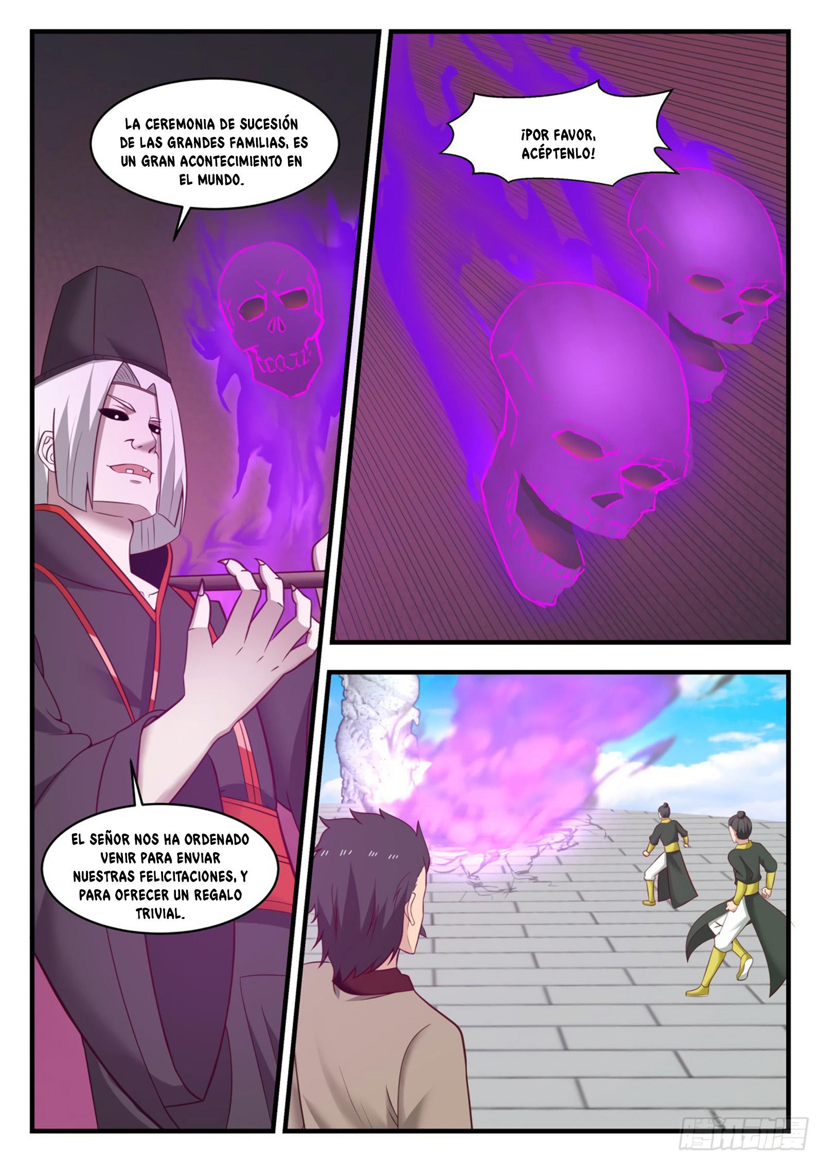 Martial Peak Capítulo 556 - Página 10 en español