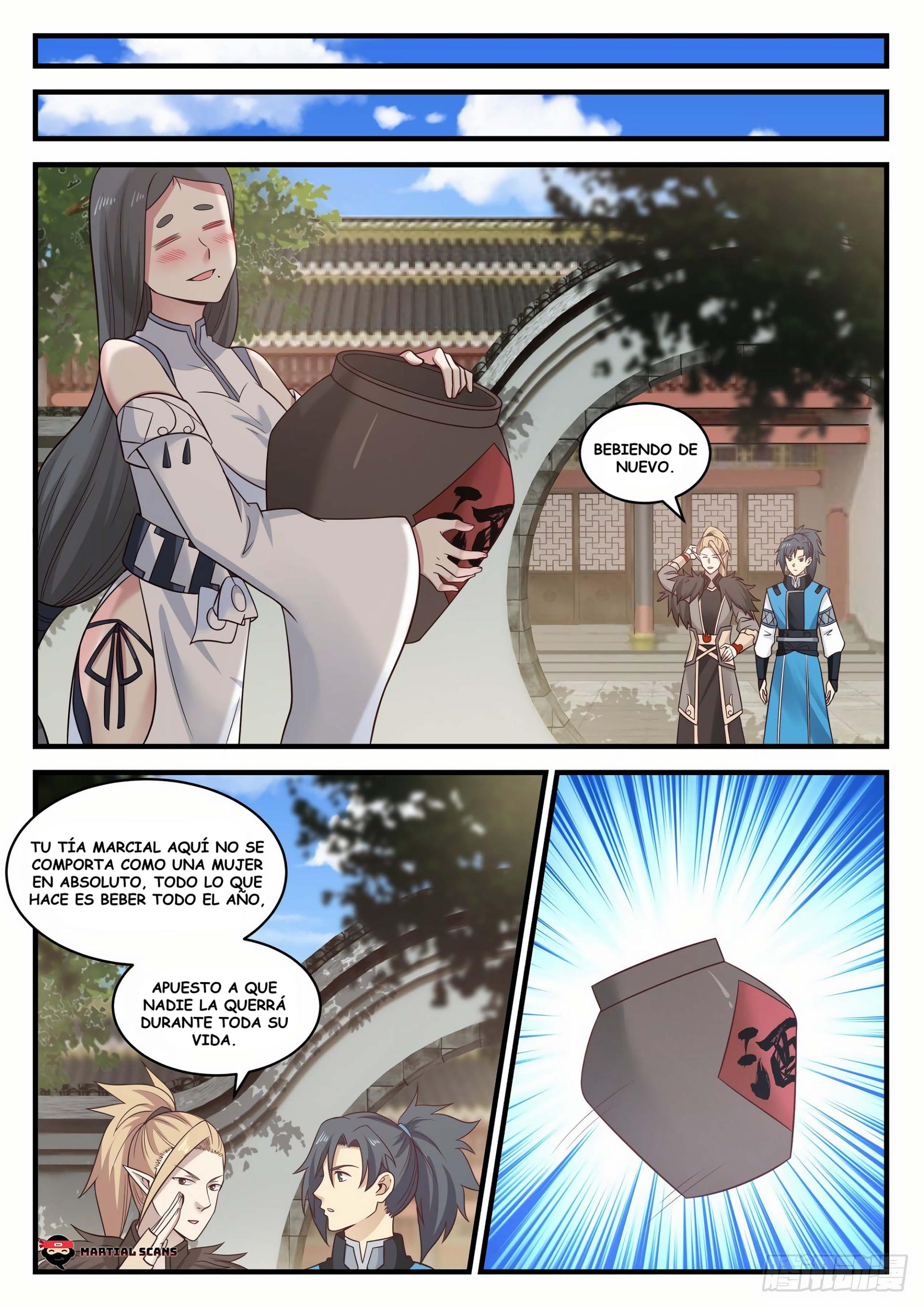 Martial Peak Capítulo 660 - Página 8 en español