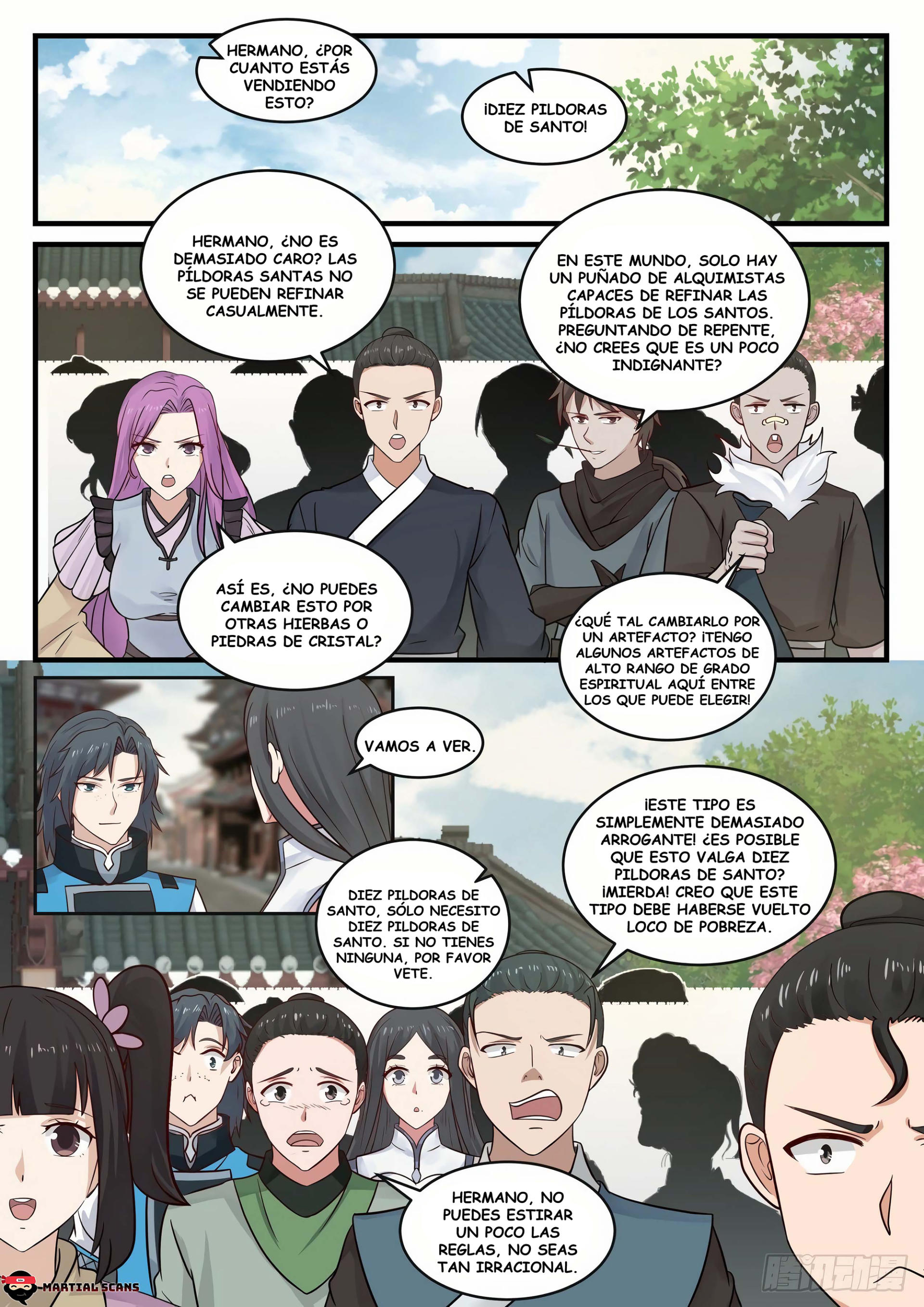 Martial Peak Capítulo 669 - Página 10 en español