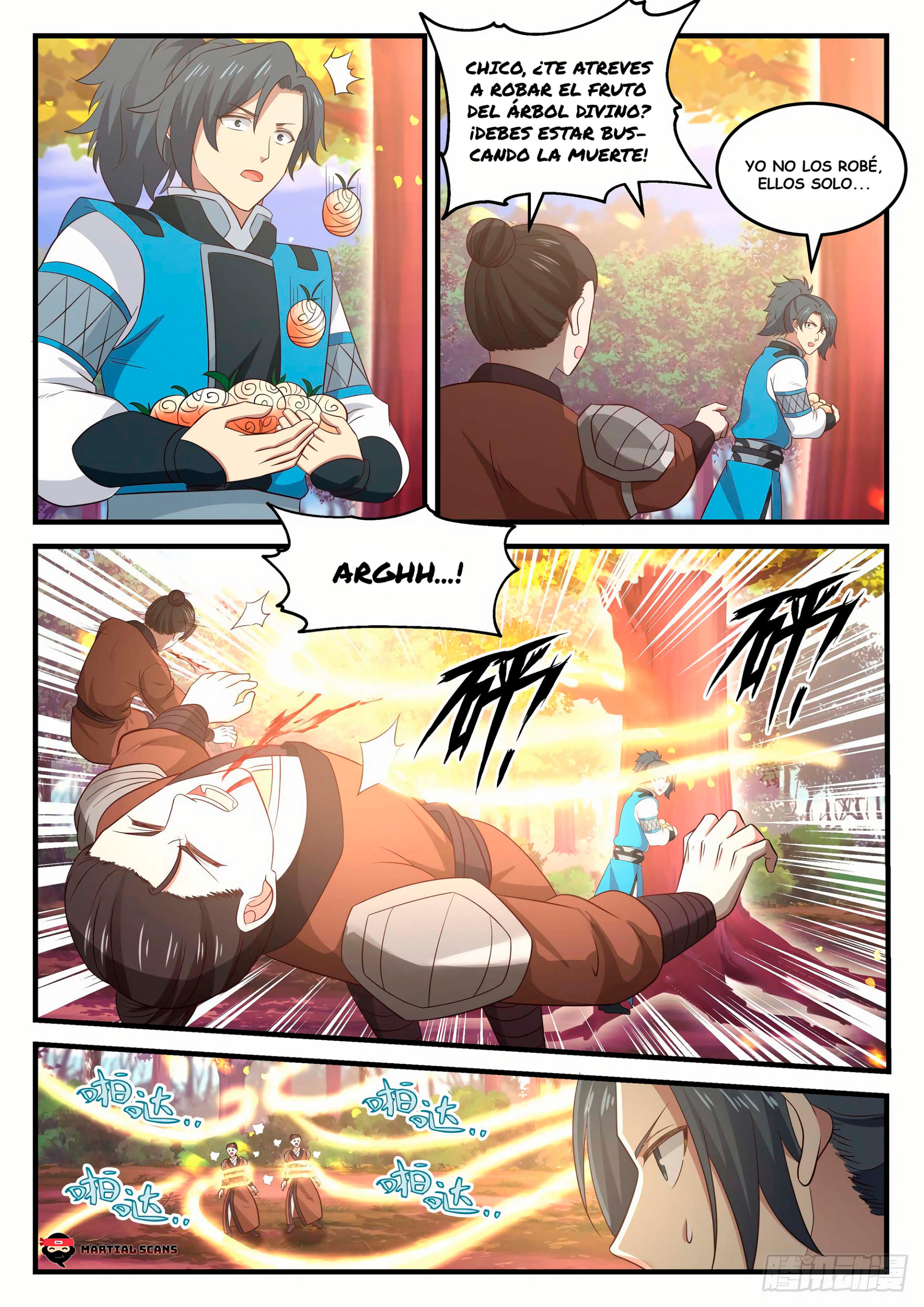 Martial Peak Capítulo 713 - Página 3 en español