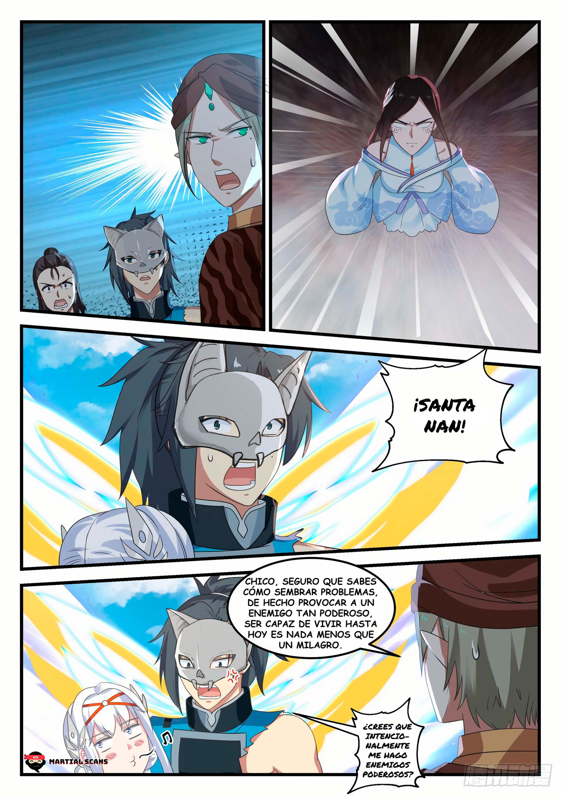 Martial Peak Capítulo 717 - Página 10 en español