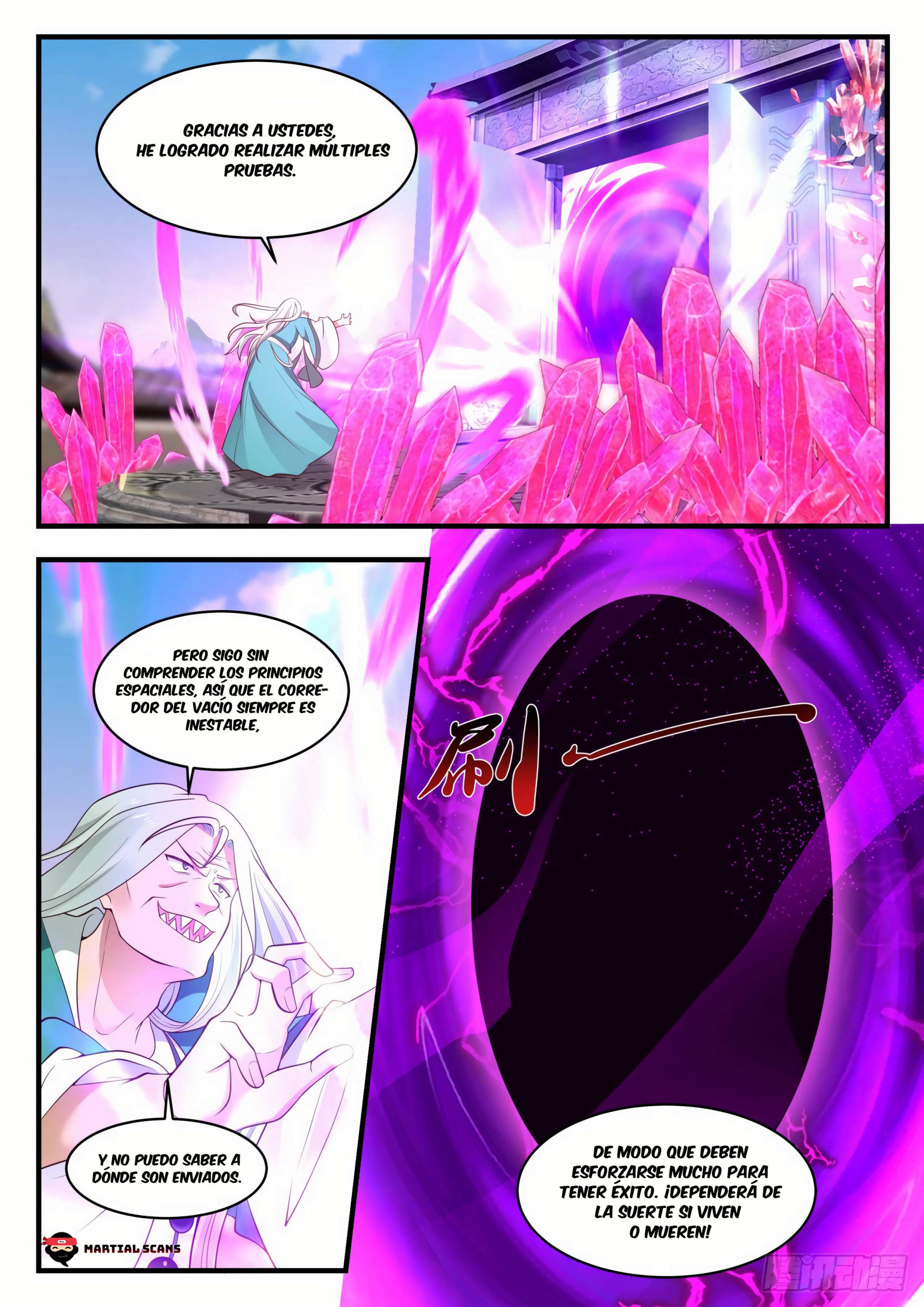 Martial Peak Capítulo 876 - Página 12 en español