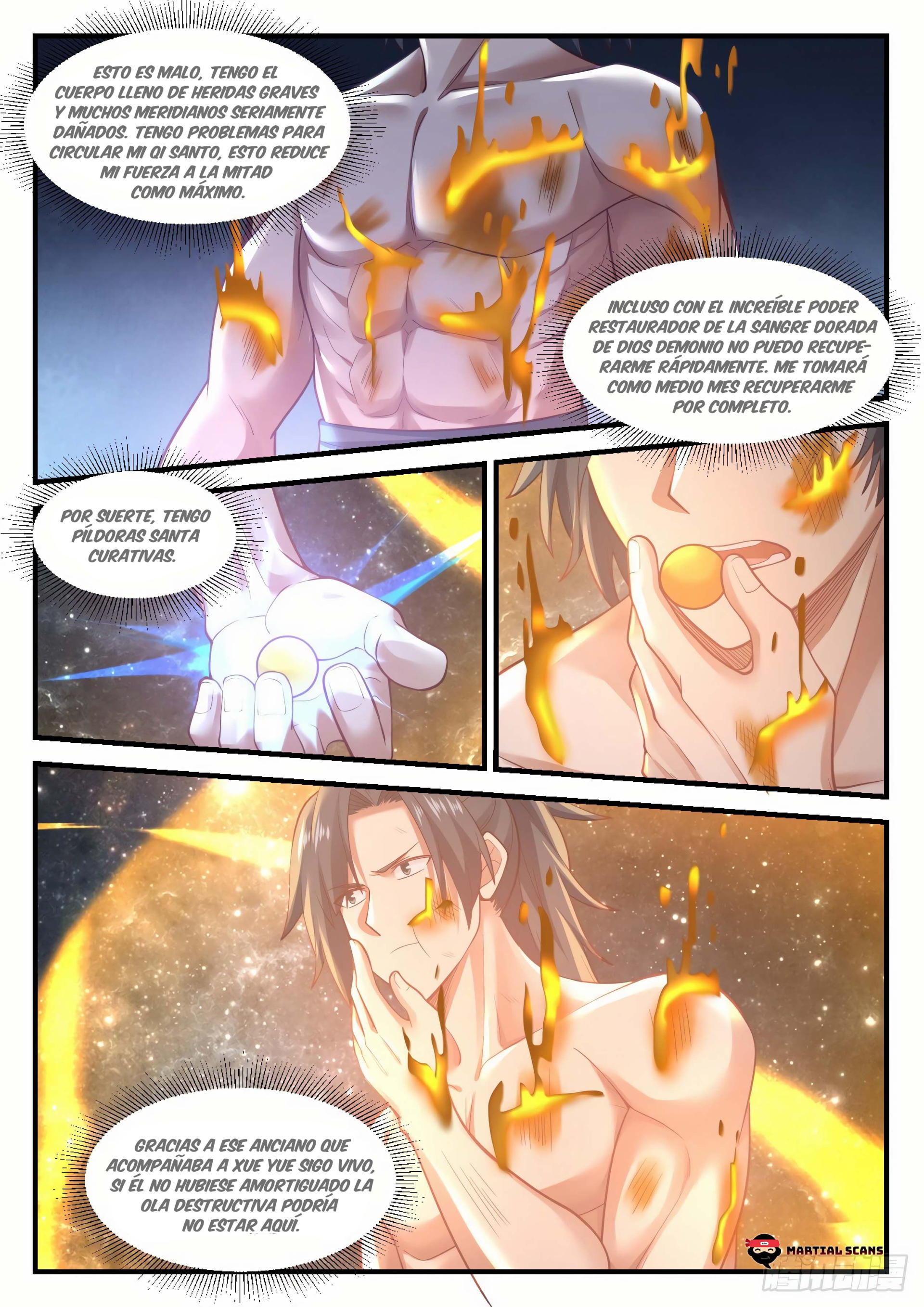 Martial Peak Capítulo 918 - Página 3 en español