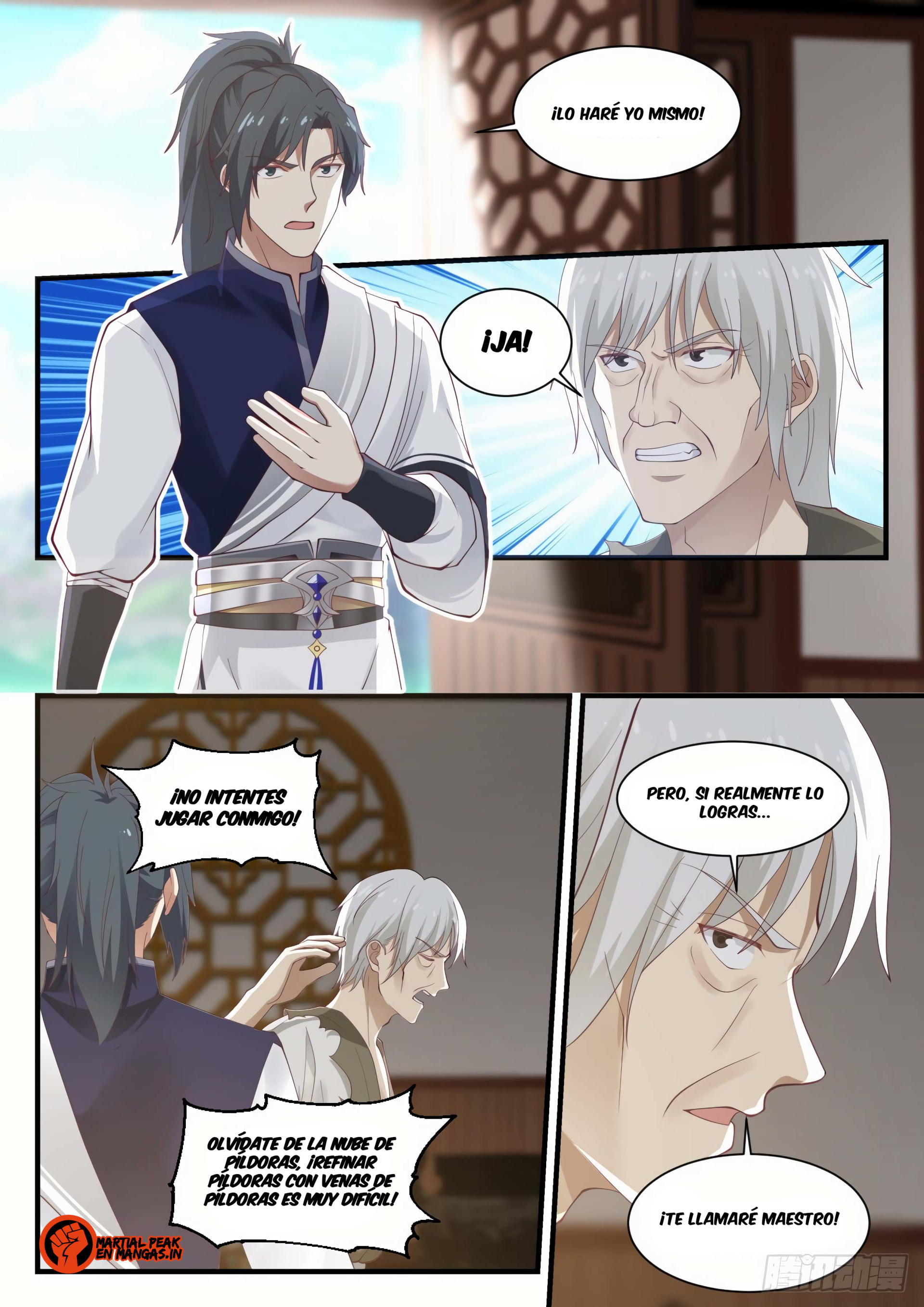 Martial Peak Capítulo 946 - Página 9 en español