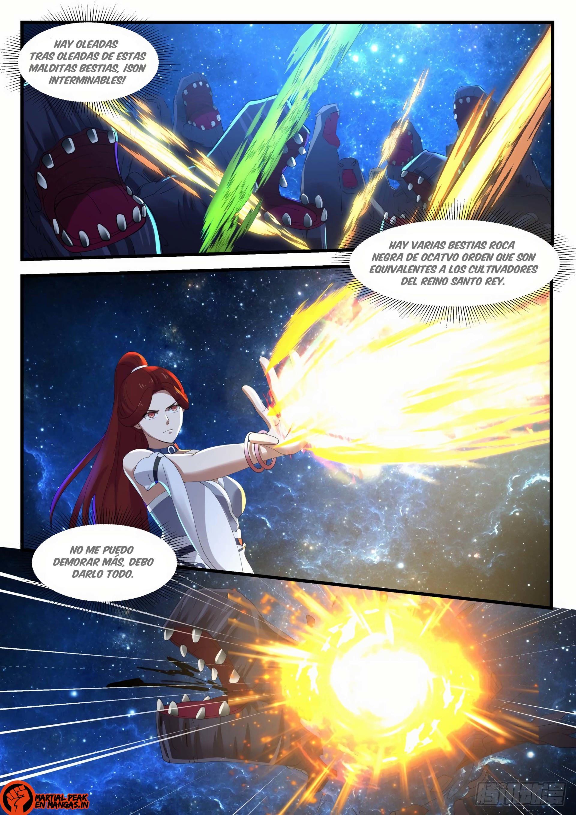 Martial Peak Capítulo 983 - Página 9 en español