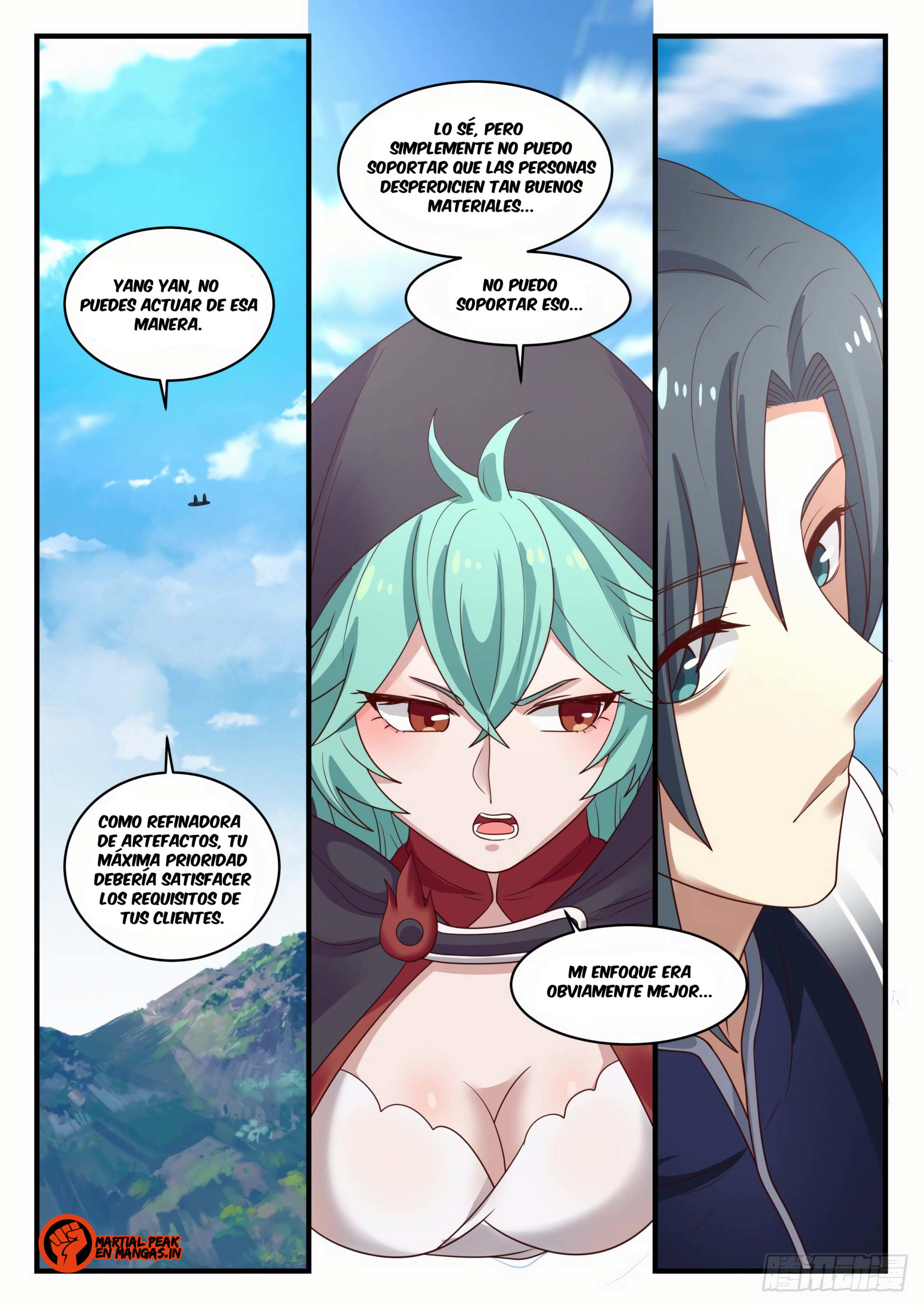 Martial Peak Capítulo 990 - Página 12 en español