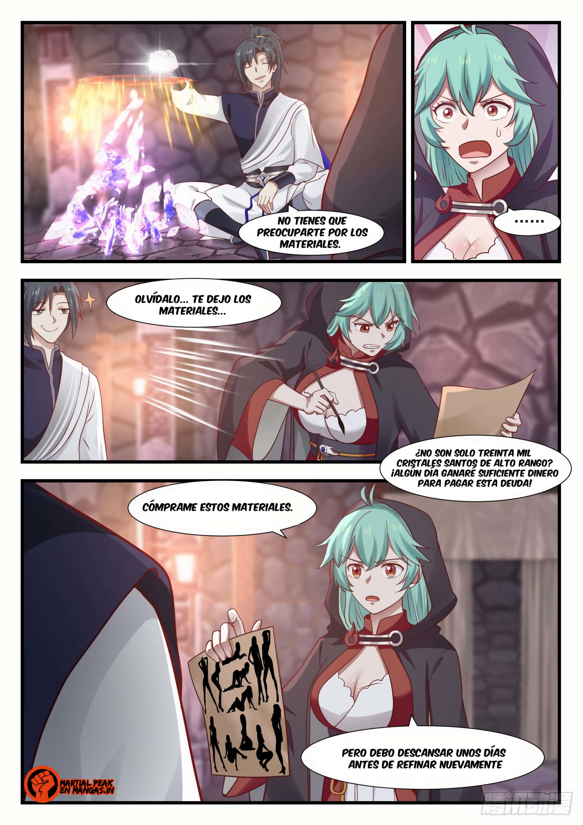 Martial Peak Capítulo 996 - Página 9 en español