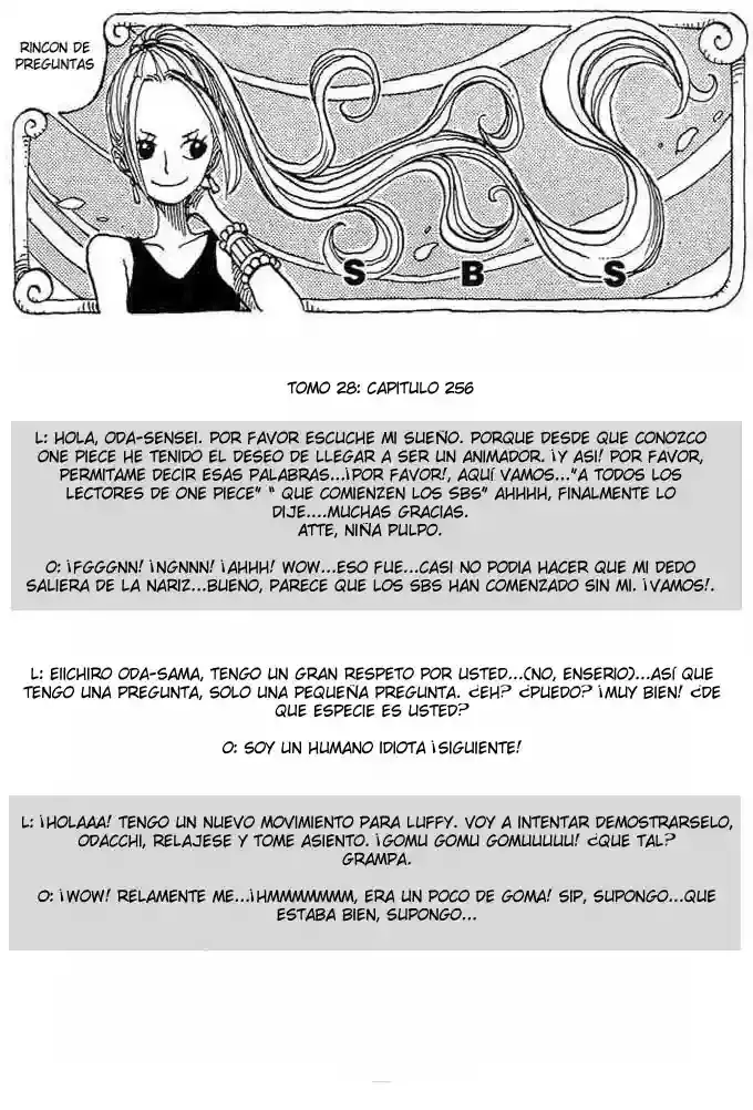 One Piece Capítulo 256 - Página 20 en español