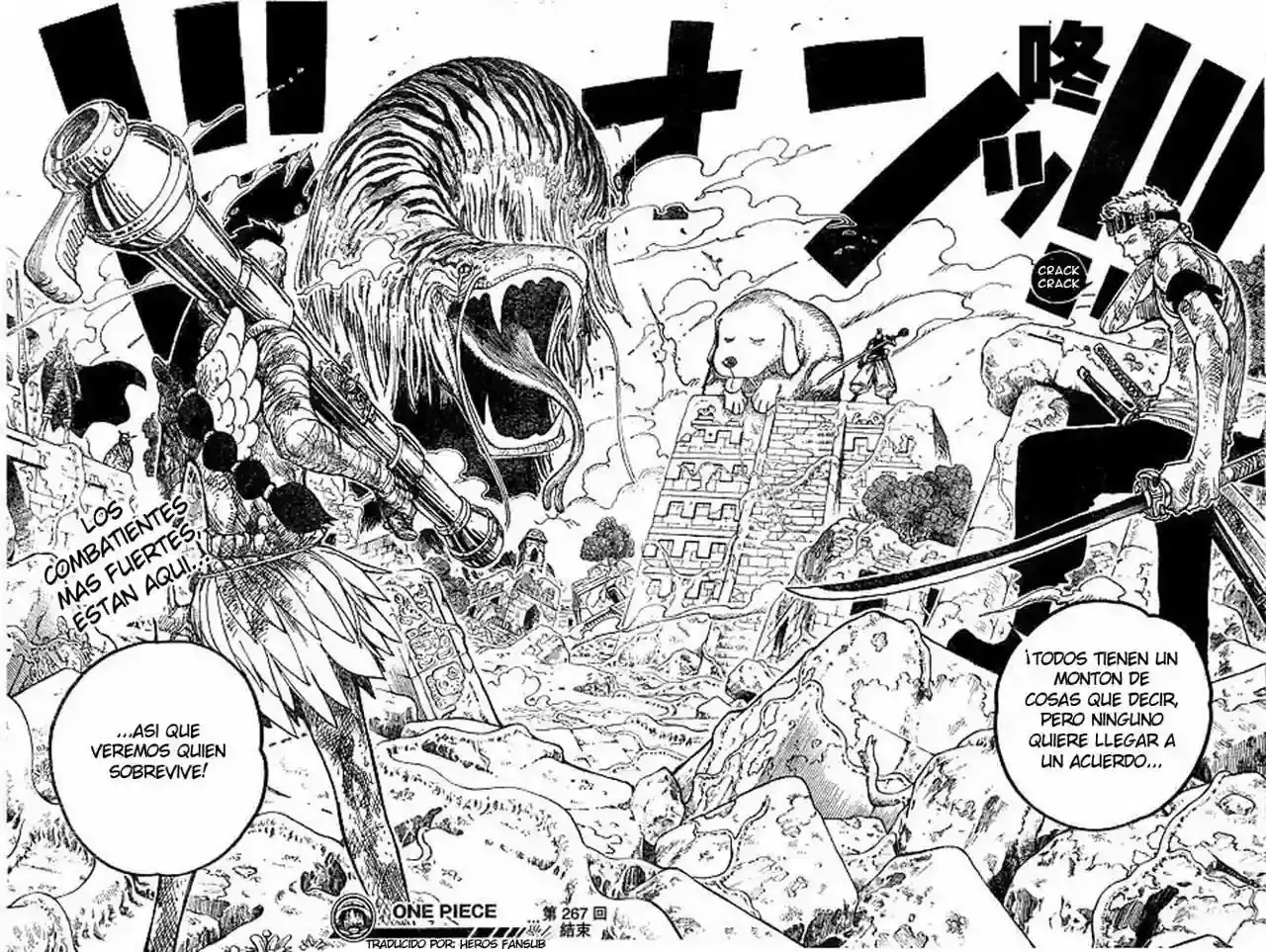 One Piece Capítulo 267 - Página 17 en español