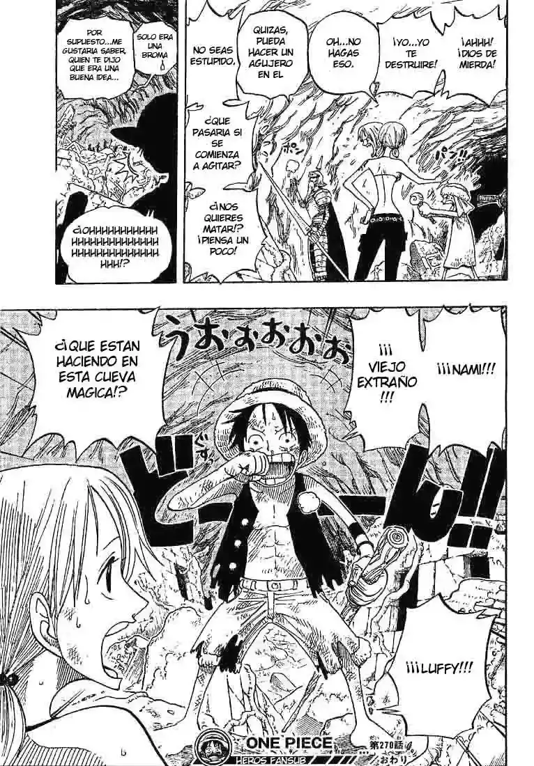 One Piece Capítulo 270 - Página 19 en español