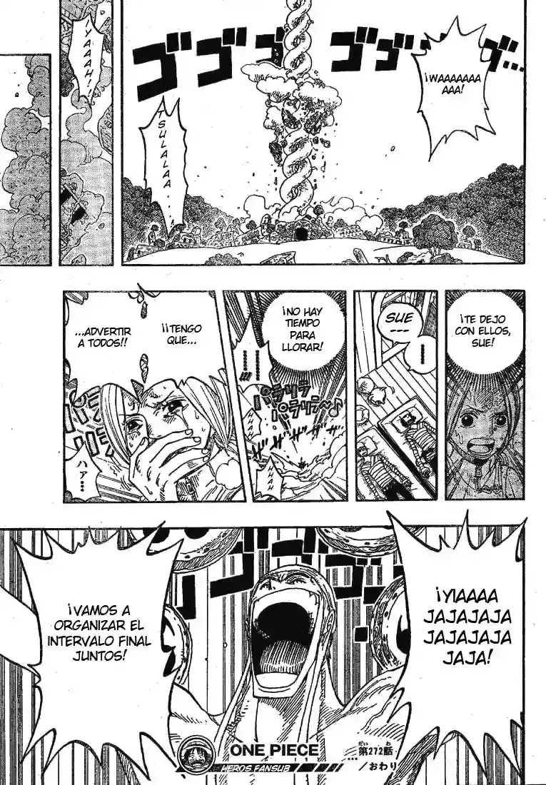 One Piece Capítulo 272 - Página 18 en español