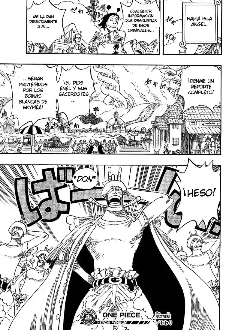 One Piece Capítulo 276 - Página 20 en español