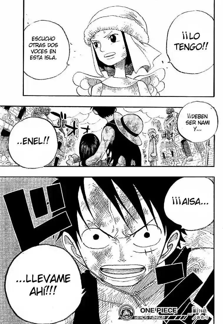 One Piece Capítulo 277 - Página 17 en español