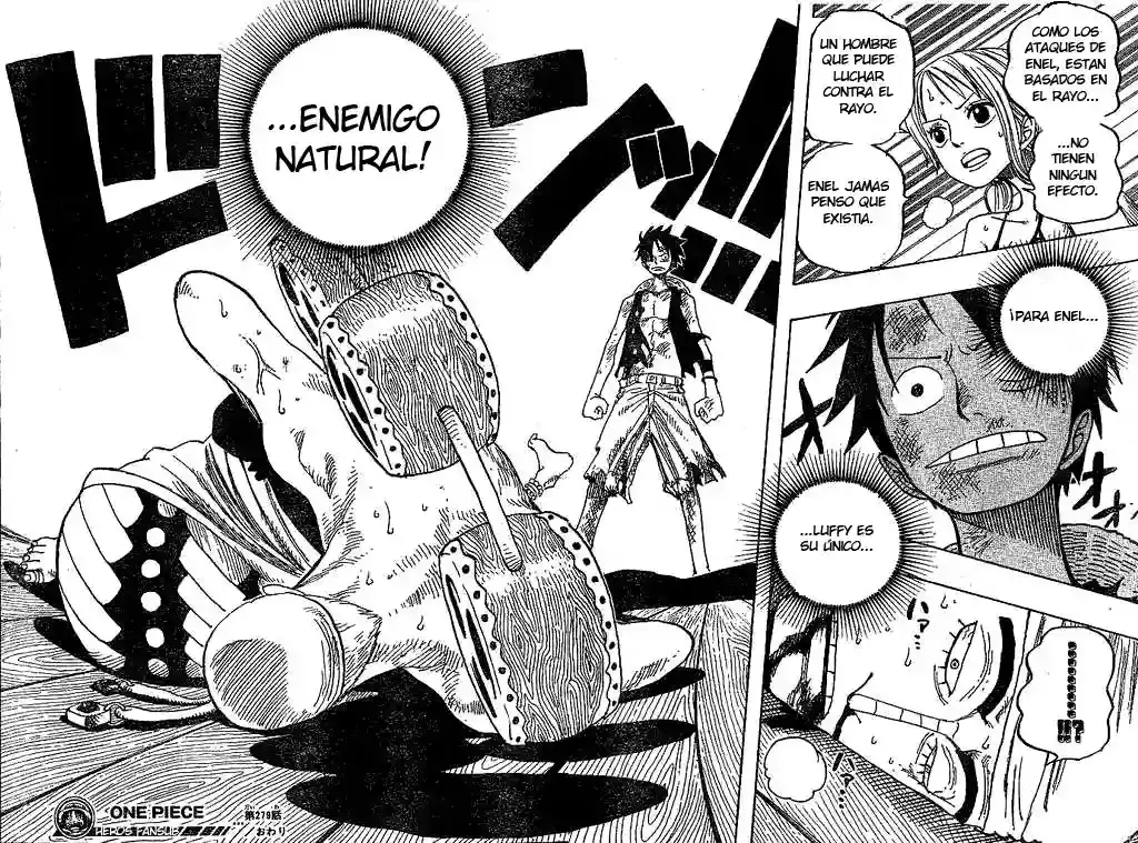 One Piece Capítulo 279 - Página 19 en español
