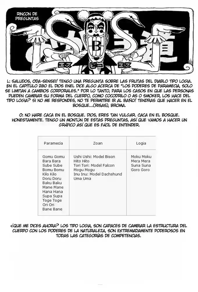 One Piece Capítulo 280 - Página 20 en español