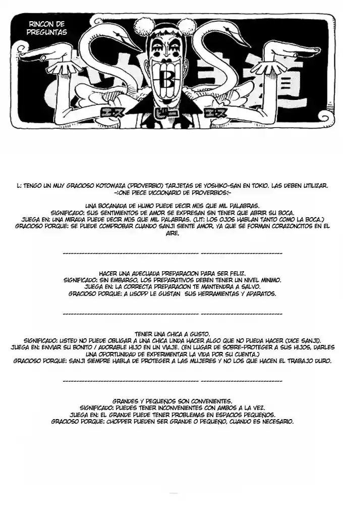 One Piece Capítulo 281 - Página 19 en español