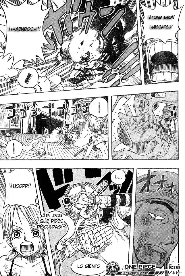 One Piece Capítulo 283 - Página 19 en español