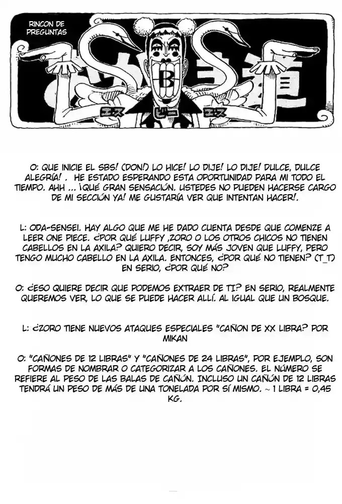 One Piece Capítulo 287 - Página 19 en español